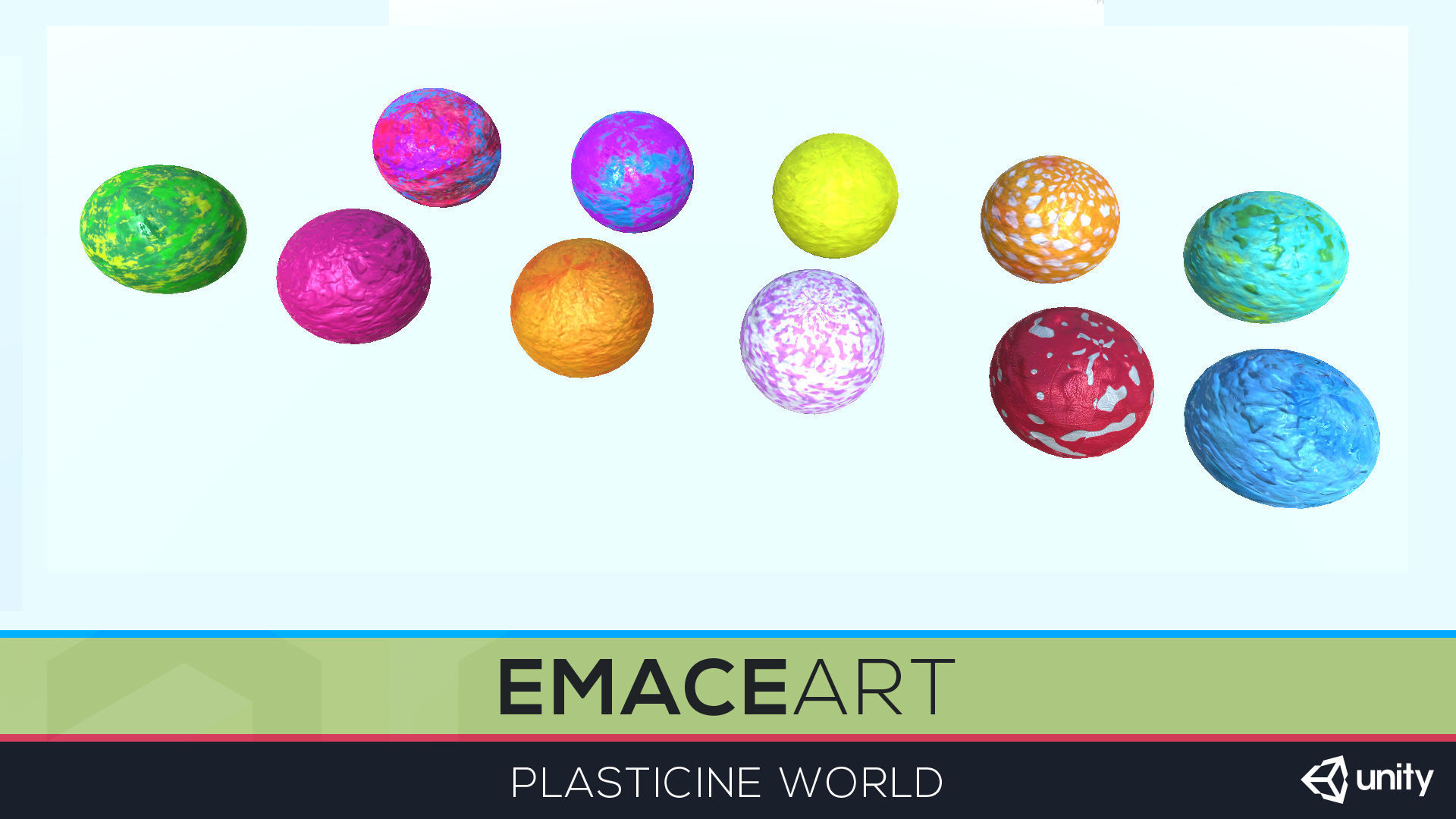 High Poly Magic Forest In the Plasticine World LODs Low-poly 3D model_70