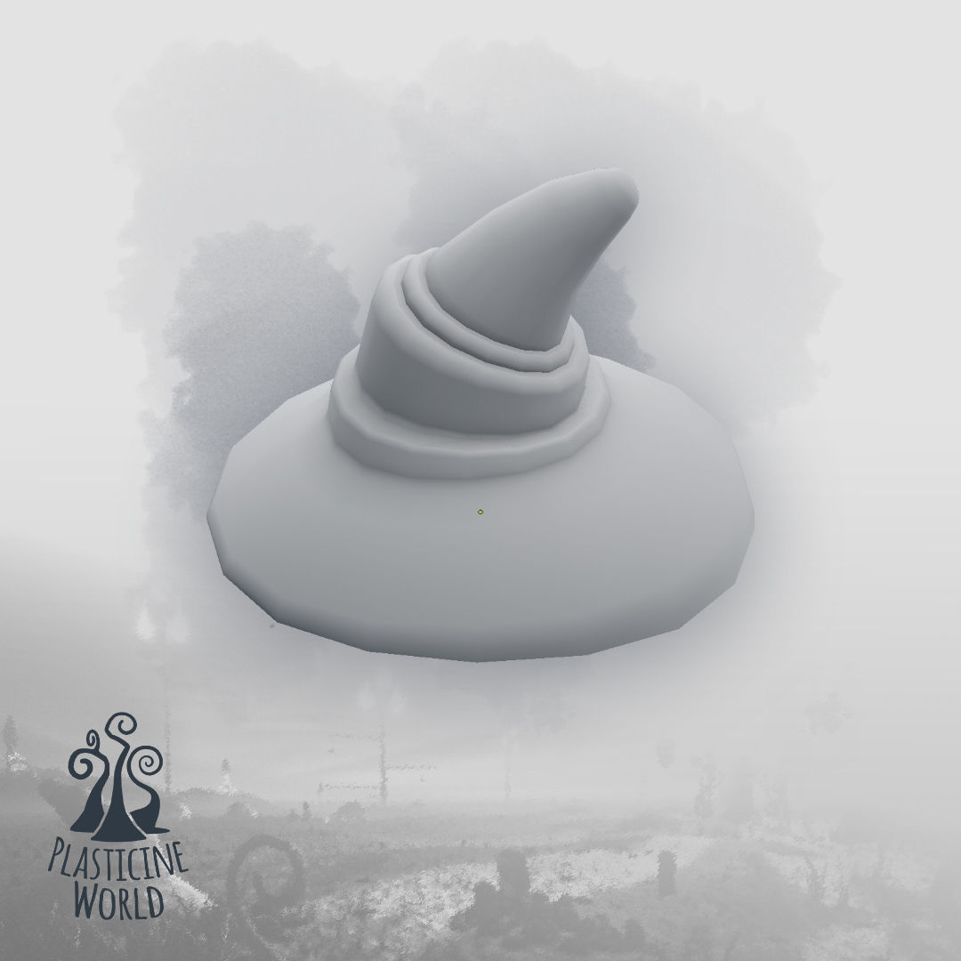 High Poly Magic Forest In the Plasticine World LODs Low-poly 3D model_88