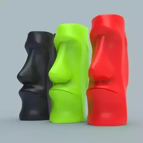 Moai Lighter Case Clipper