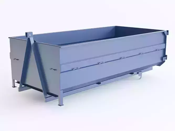 Dumpster 02 3D model