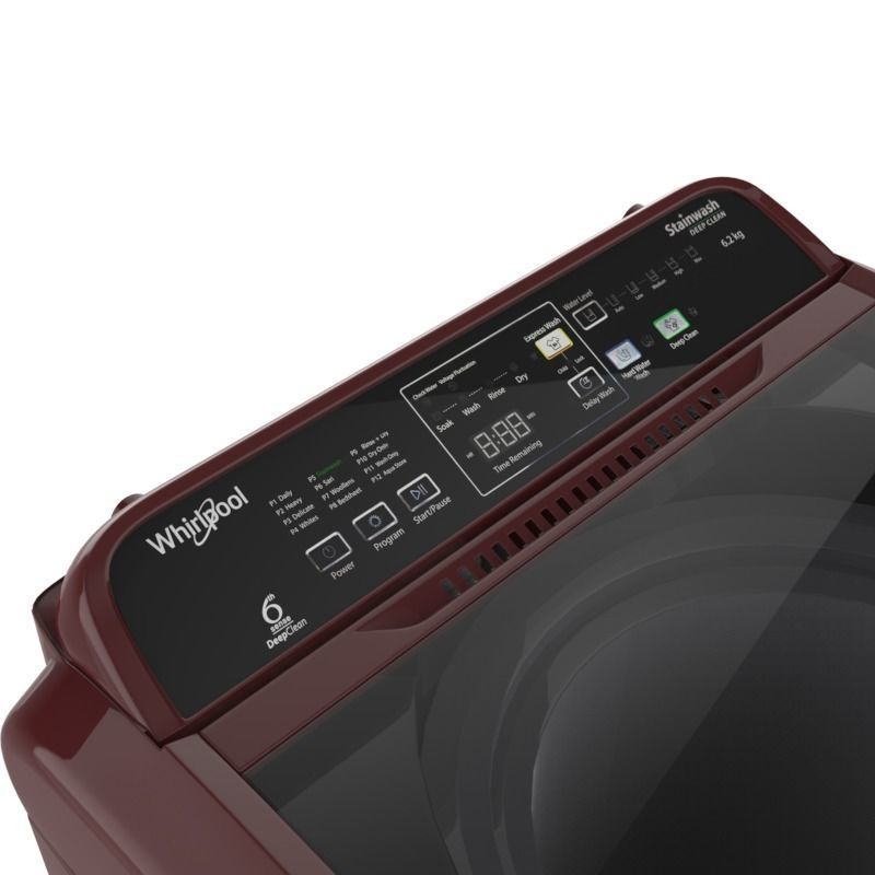 WASHING MACHINE TOP LOADING  6 2KG SW DEEP CLEAN WINE 3D model_2