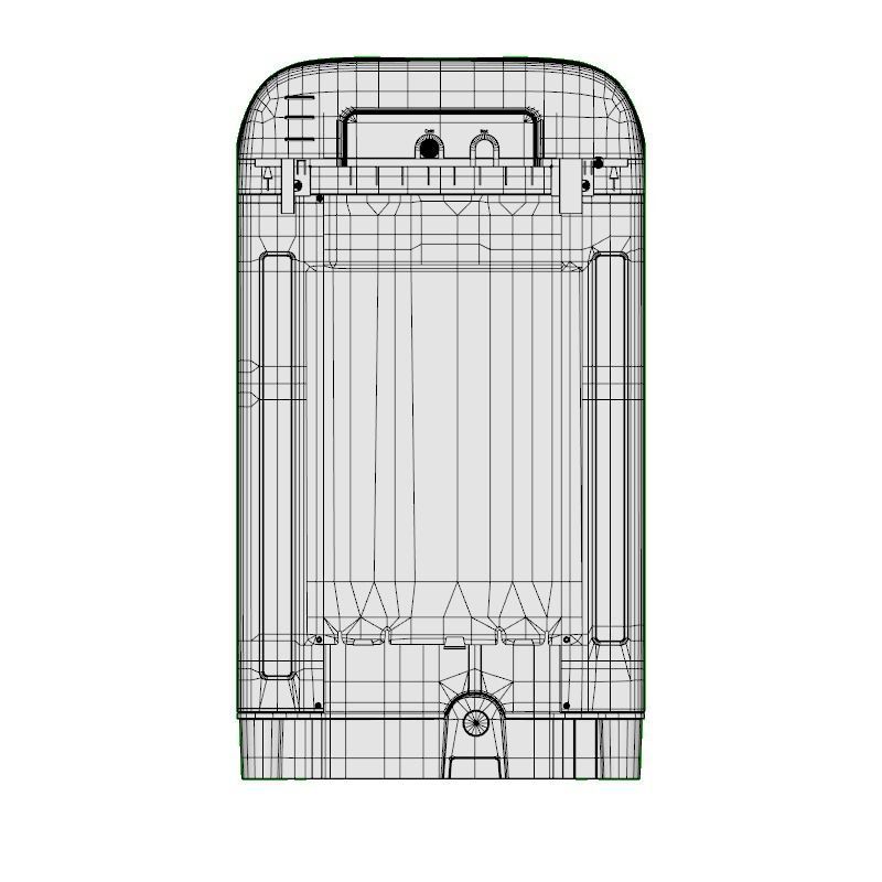 WASHING MACHINE TOP LOADING 11KG 3D model_13