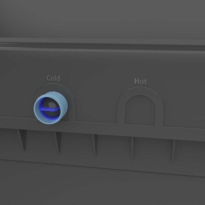 WASHING MACHINE TOP LOADING 11KG 3D model_7