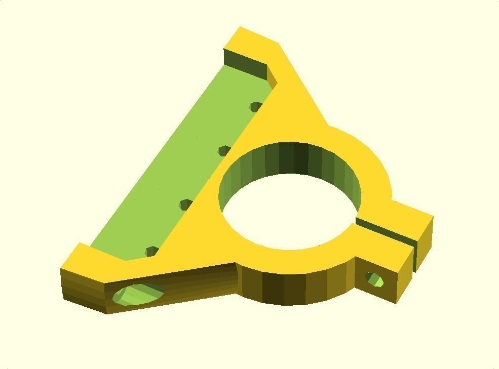 Asus EeeTop All-In-One PC Pole Mount Free 3D print model_1