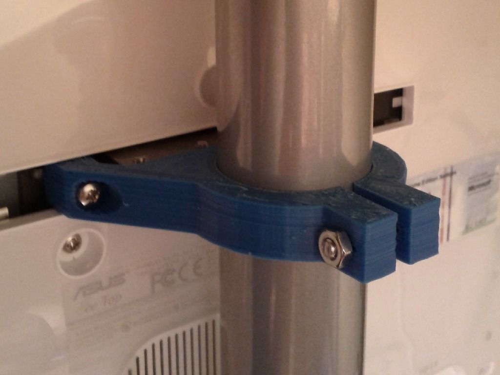 Asus EeeTop All-In-One PC Pole Mount Free 3D print model_2
