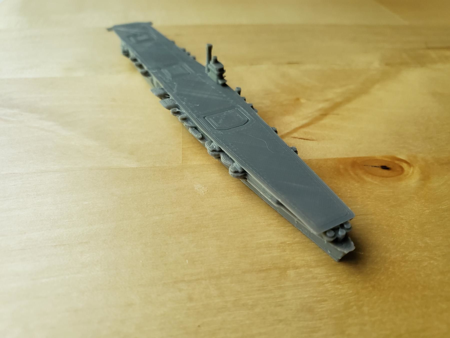 Japanese Aircraft Carrier Hiryu 3D print model_3