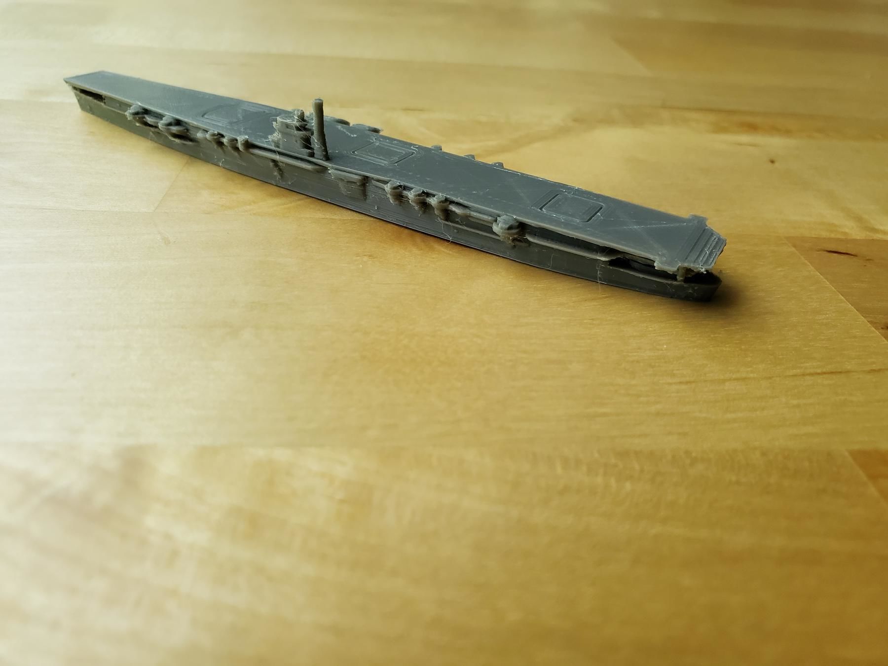 Japanese Aircraft Carrier Hiryu 3D print model_6