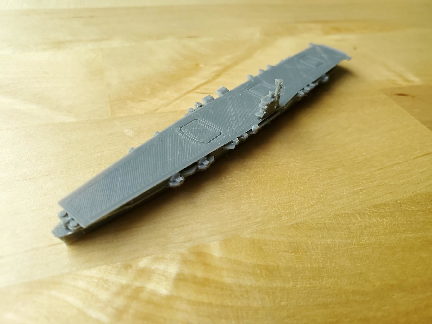 Japanese Aircraft Carrier Hiryu 3D print model_4