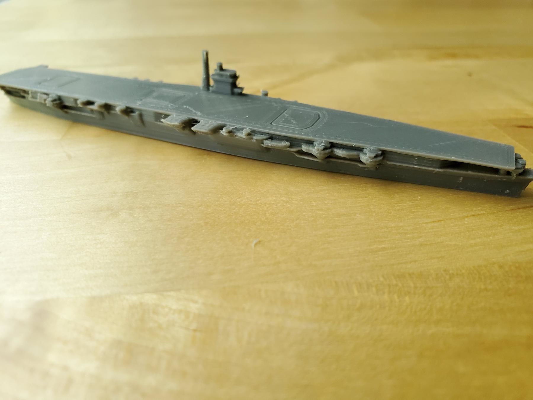 Japanese Aircraft Carrier Hiryu 3D print model_9
