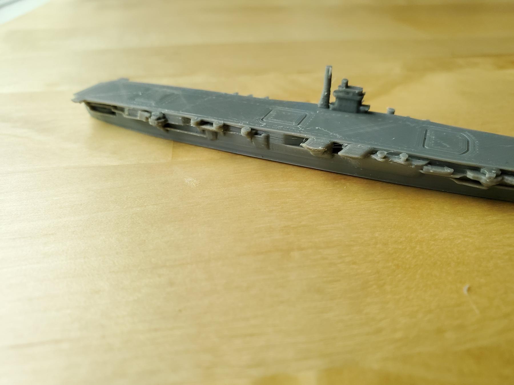Japanese Aircraft Carrier Hiryu 3D print model_8