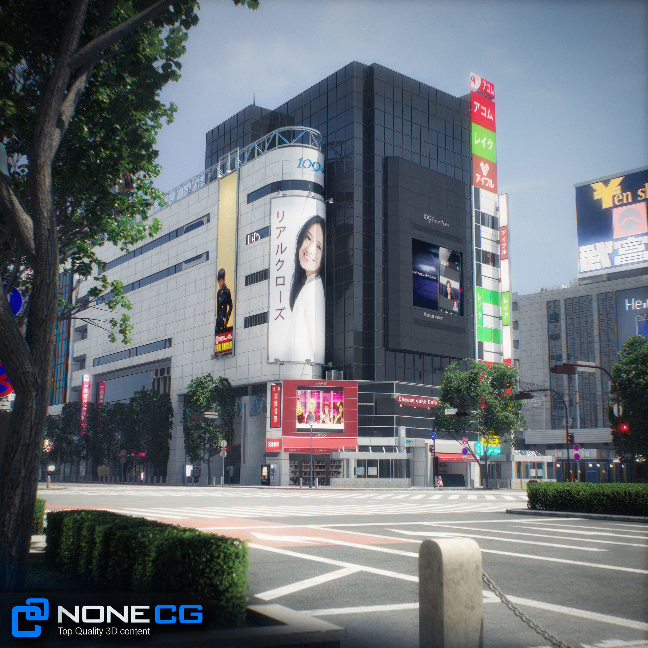 Tokyo Shibuya 3D model_21