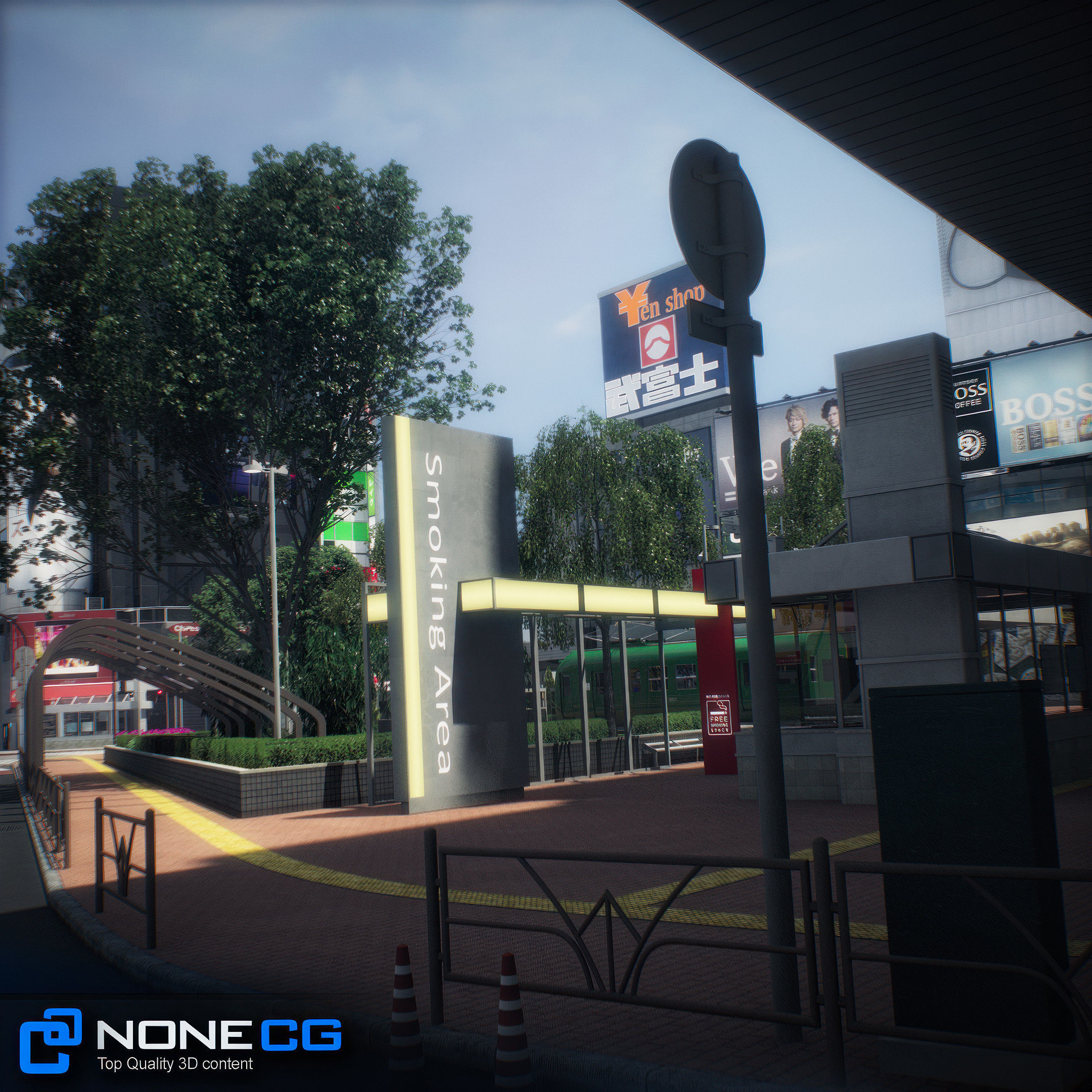 Tokyo Shibuya 3D model_120