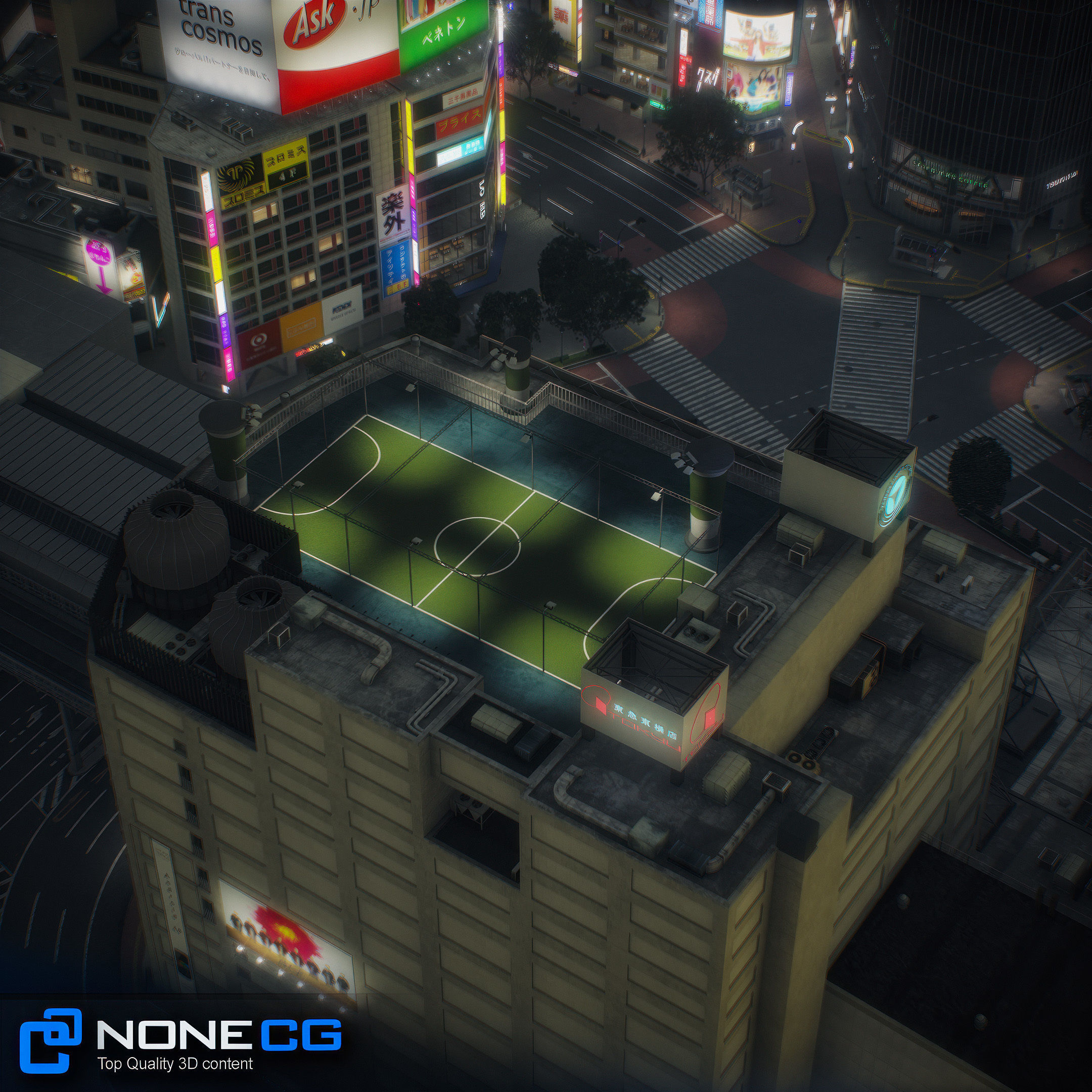 Tokyo Shibuya 3D model_111