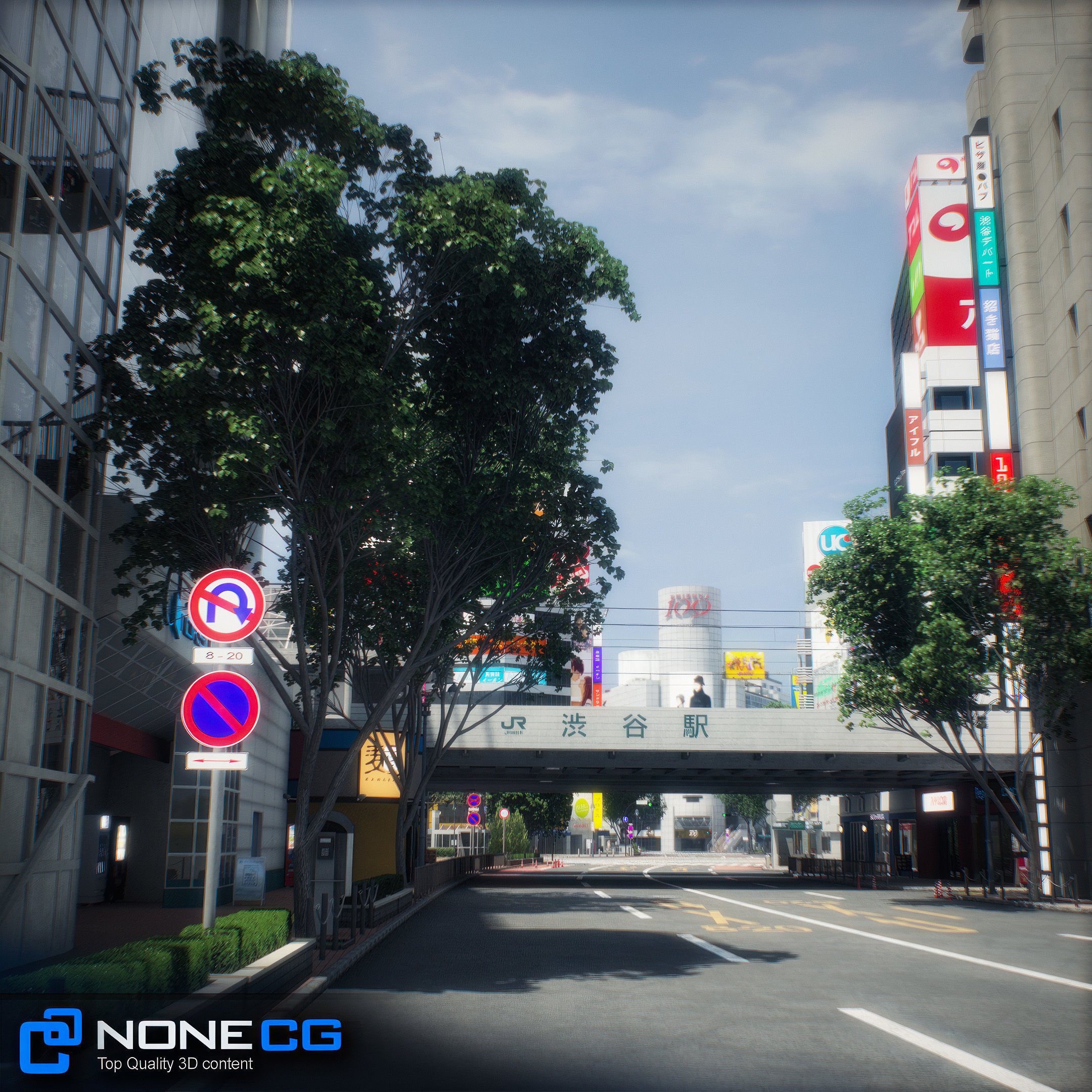 Tokyo Shibuya 3D model_26