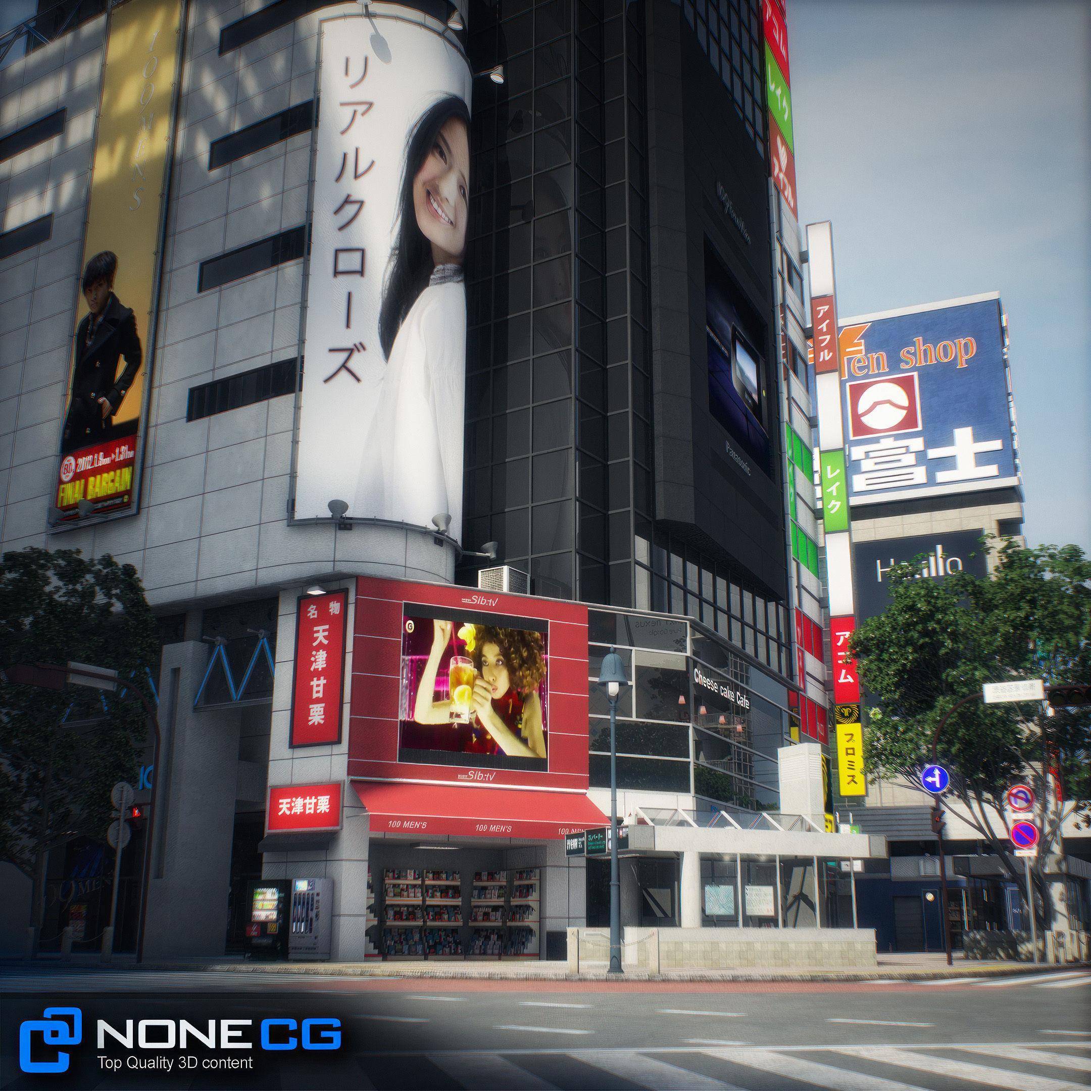 Tokyo Shibuya 3D model_43
