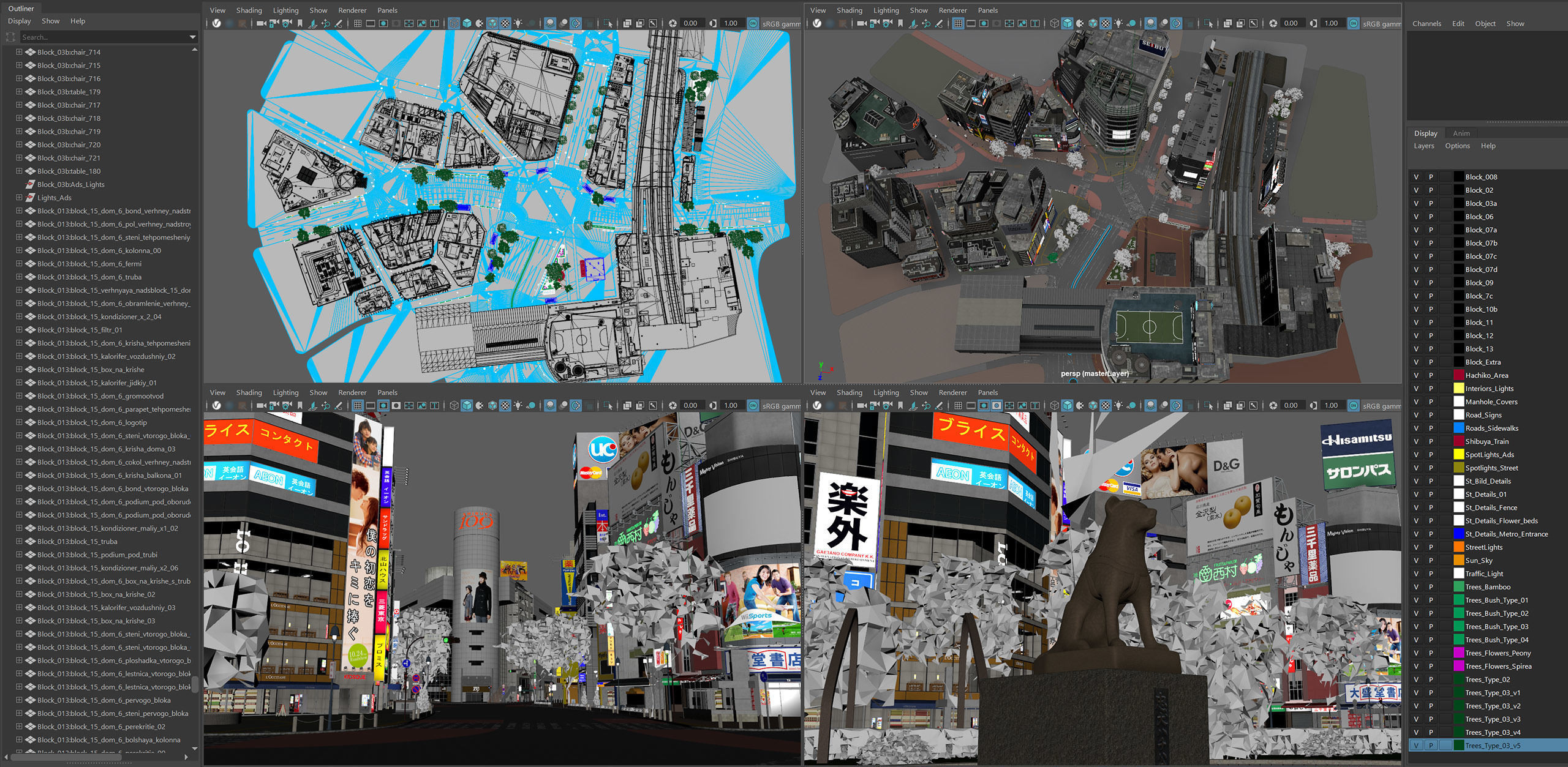 Tokyo Shibuya 3D model_15