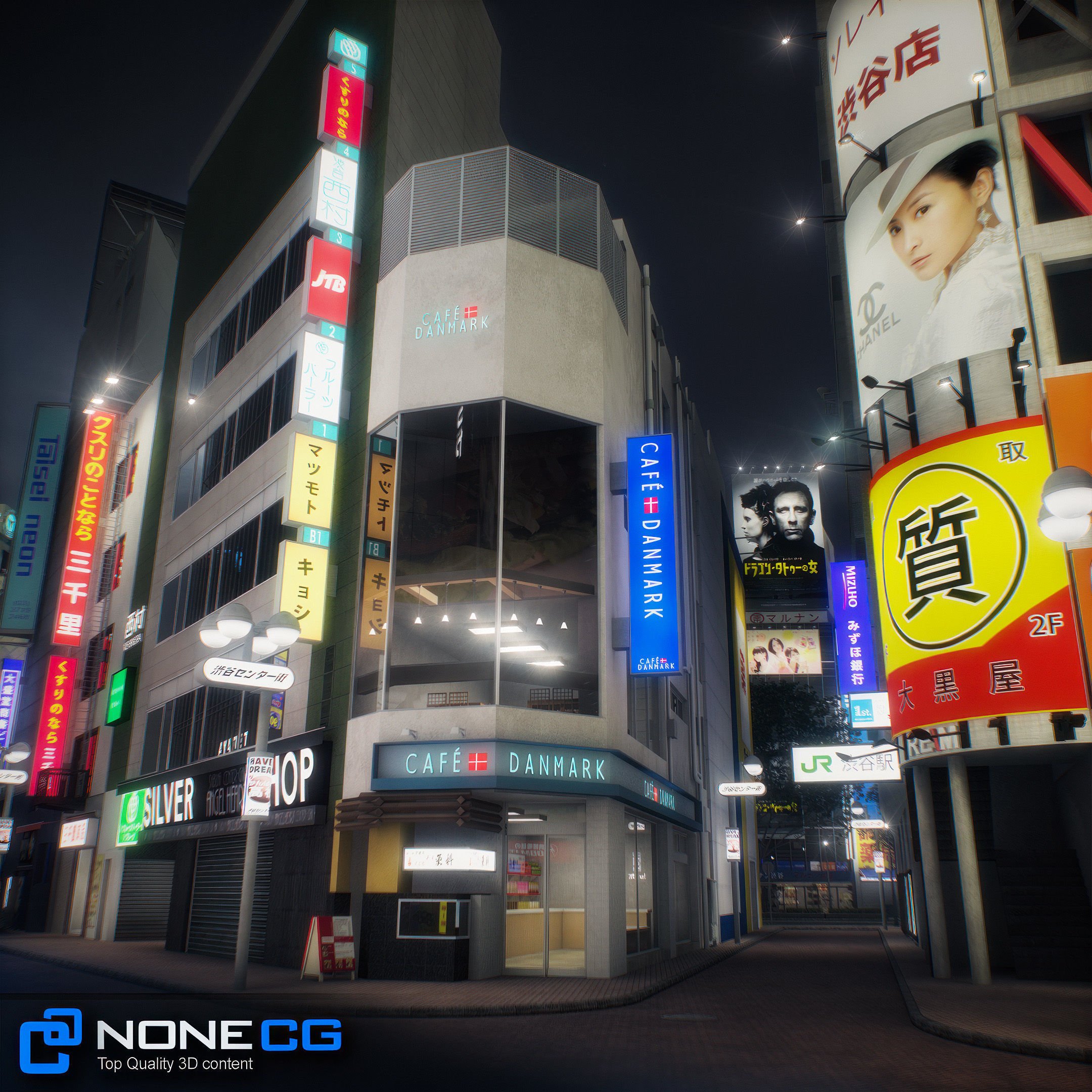 Tokyo Shibuya 3D model_126