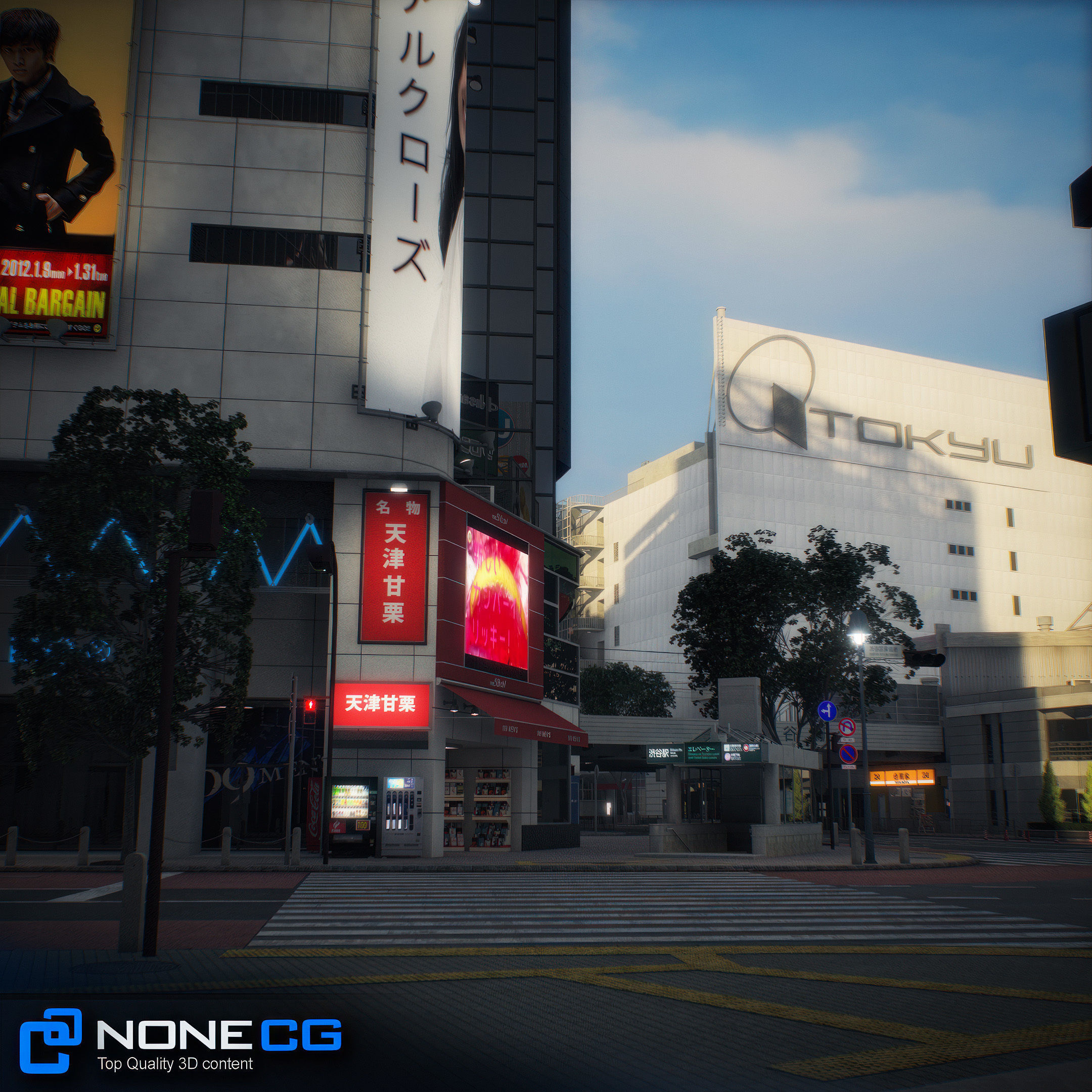 Tokyo Shibuya 3D model_70