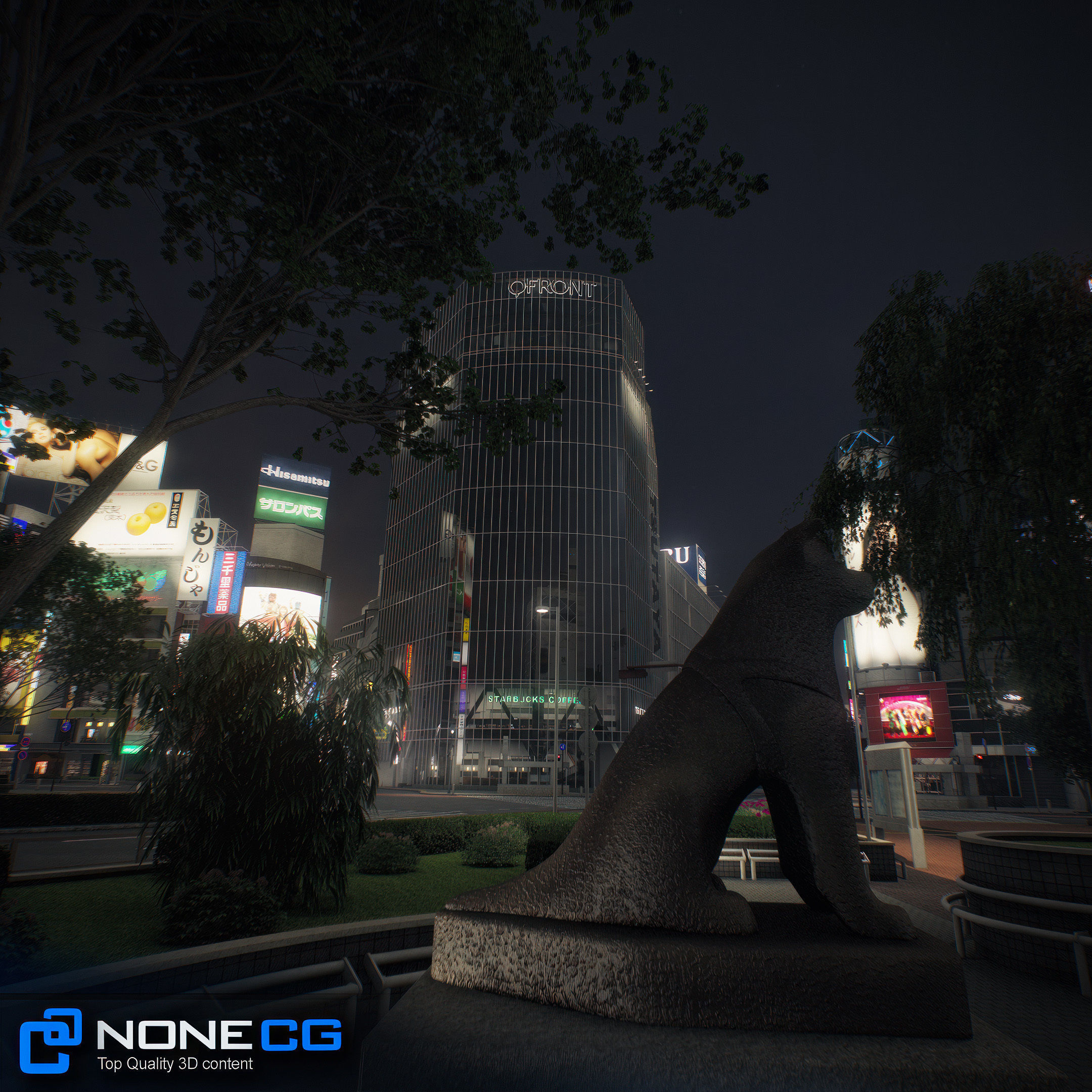 Tokyo Shibuya 3D model_40