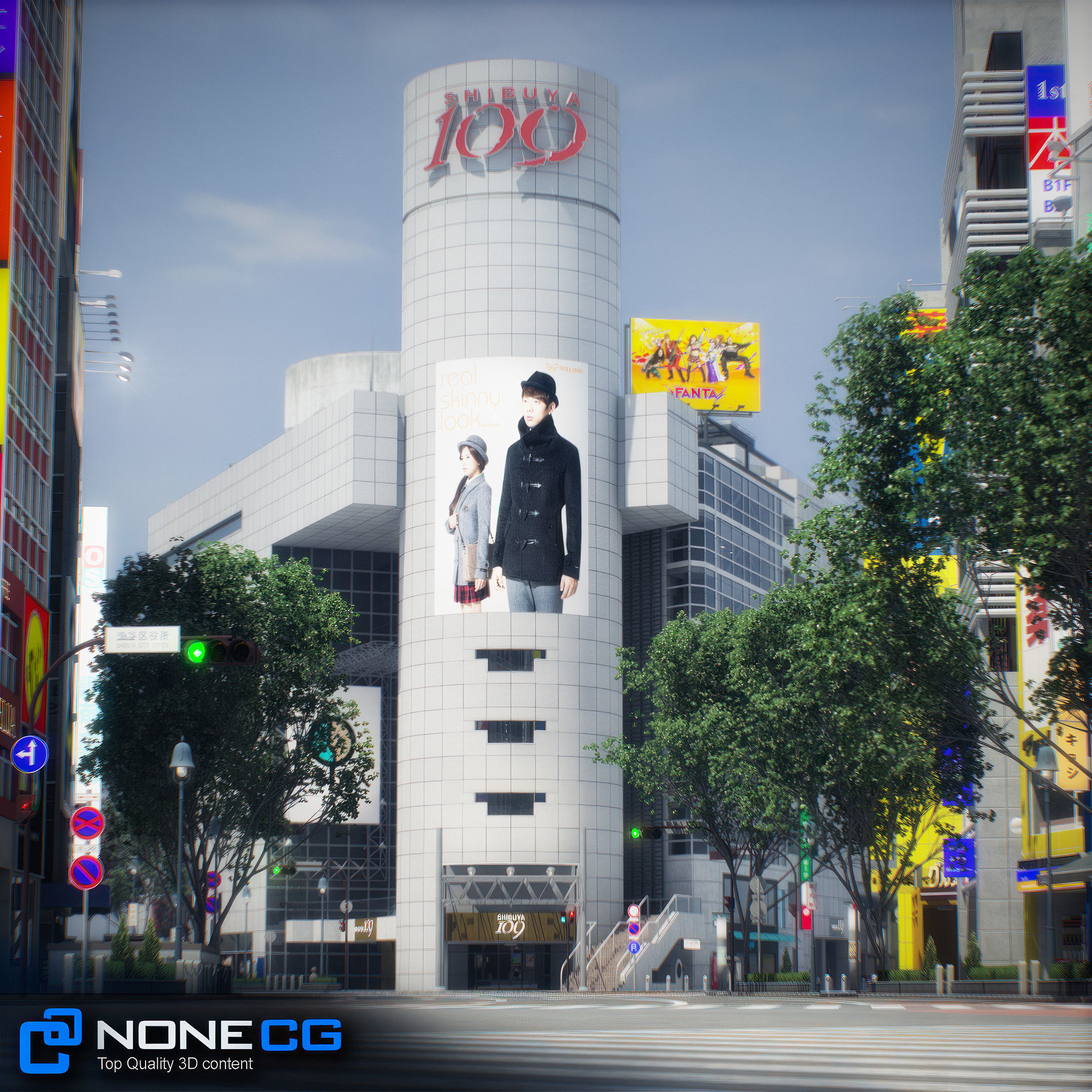 Tokyo Shibuya 3D model_75