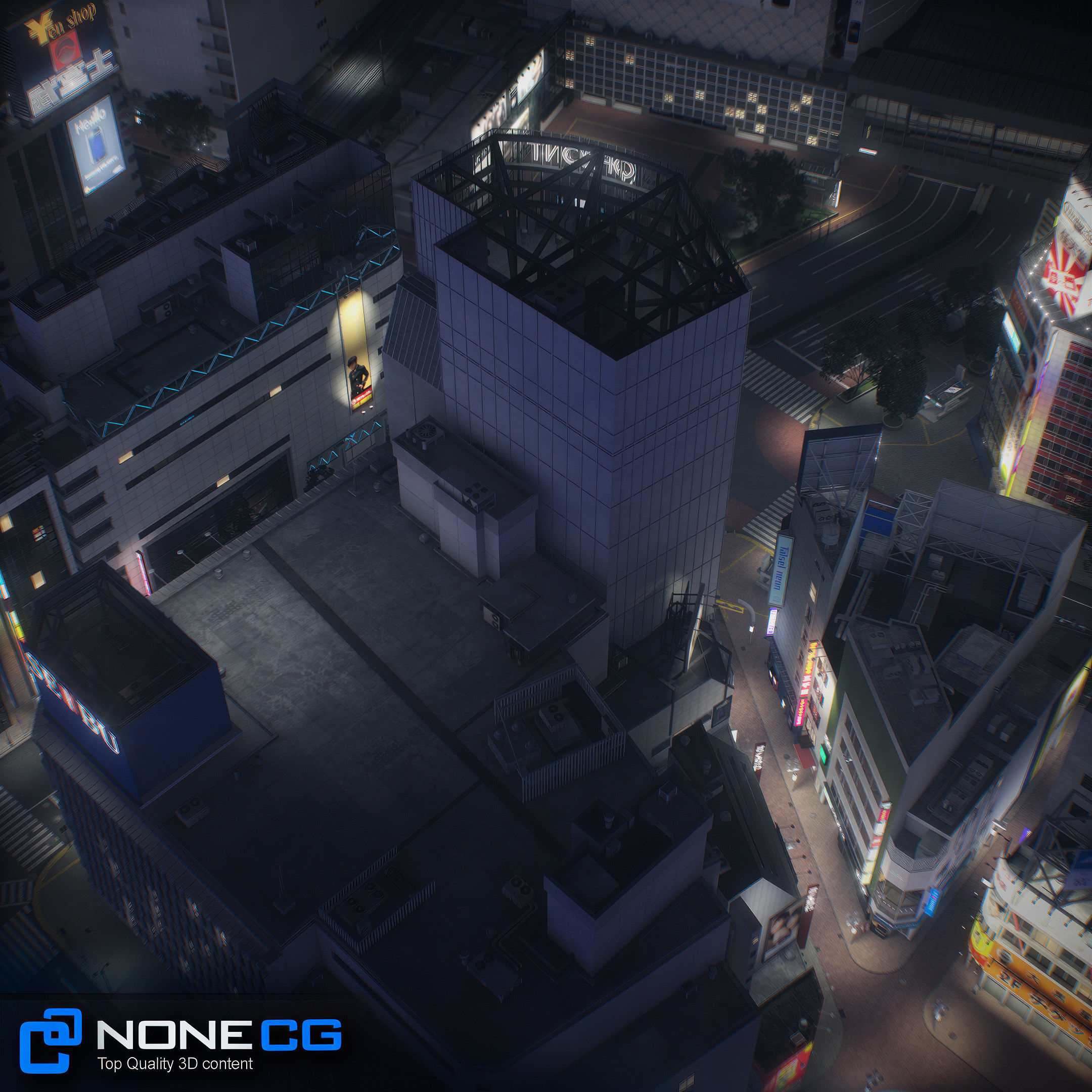 Tokyo Shibuya 3D model_115