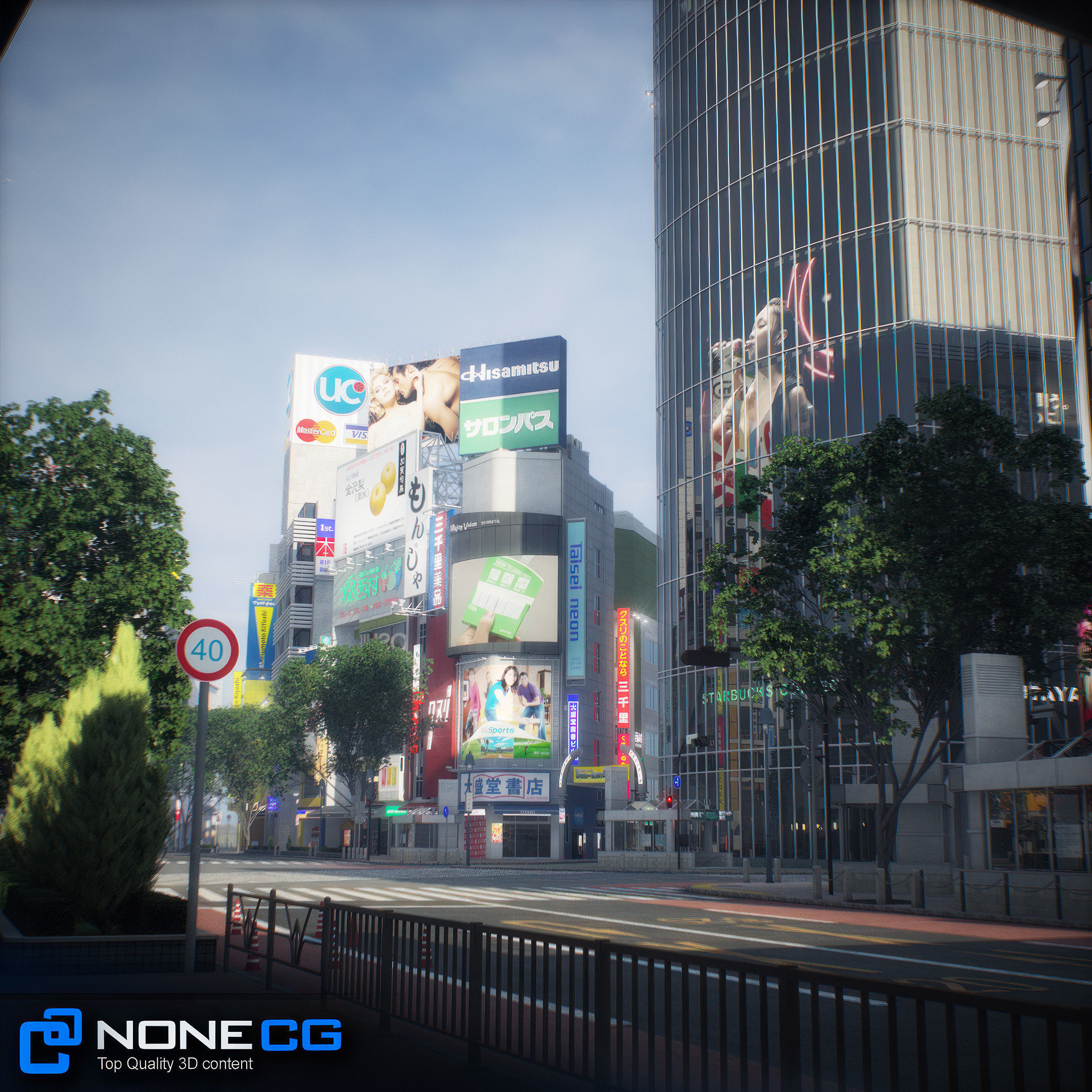 Tokyo Shibuya 3D model_88