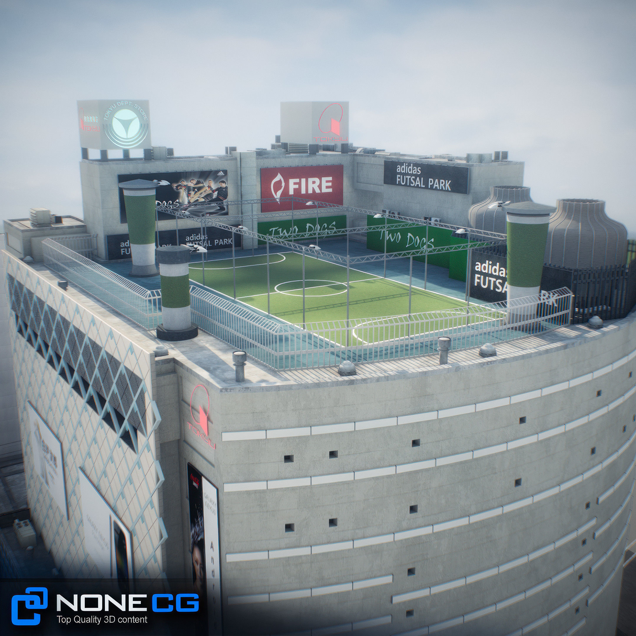 Tokyo Shibuya 3D model_110