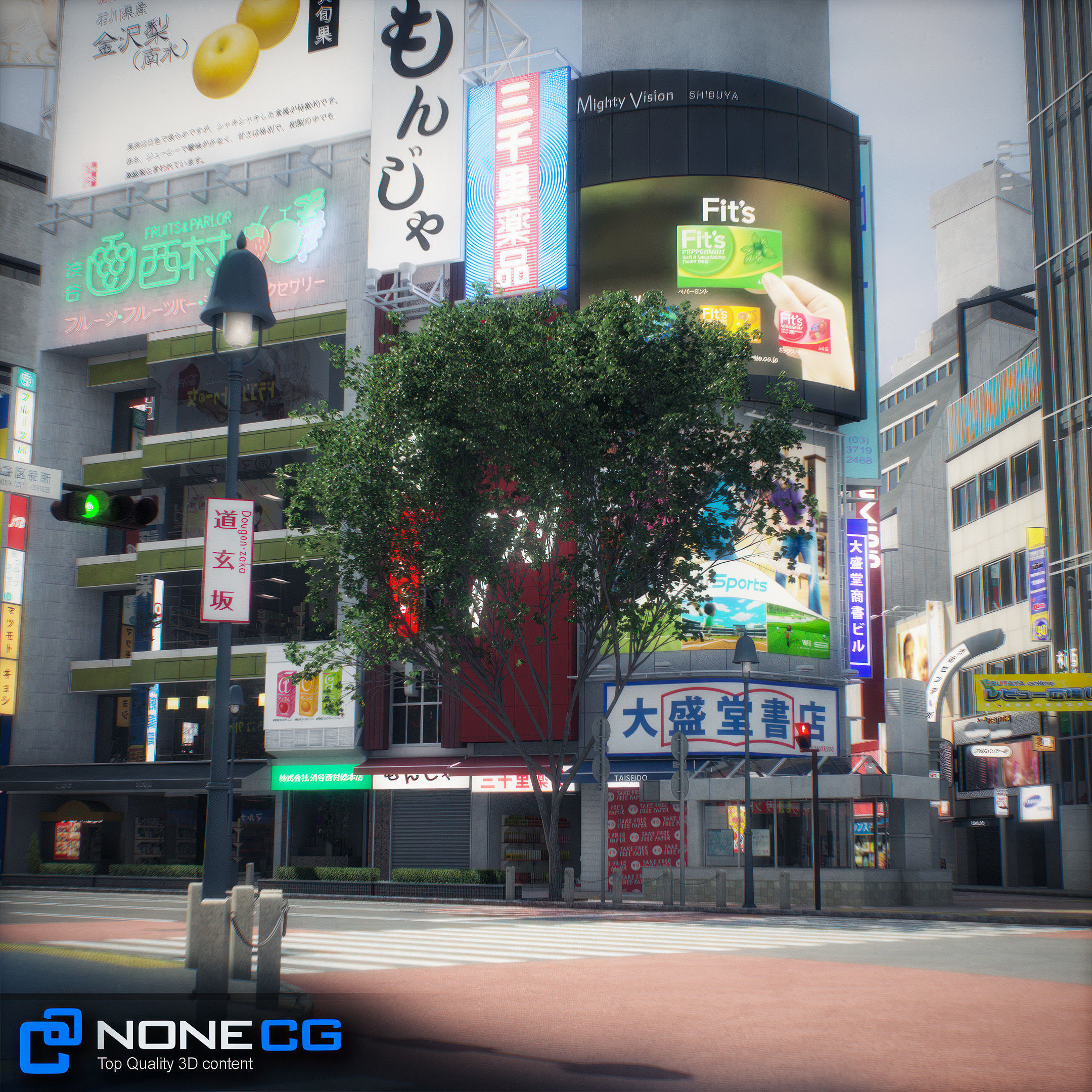 Tokyo Shibuya 3D model_37