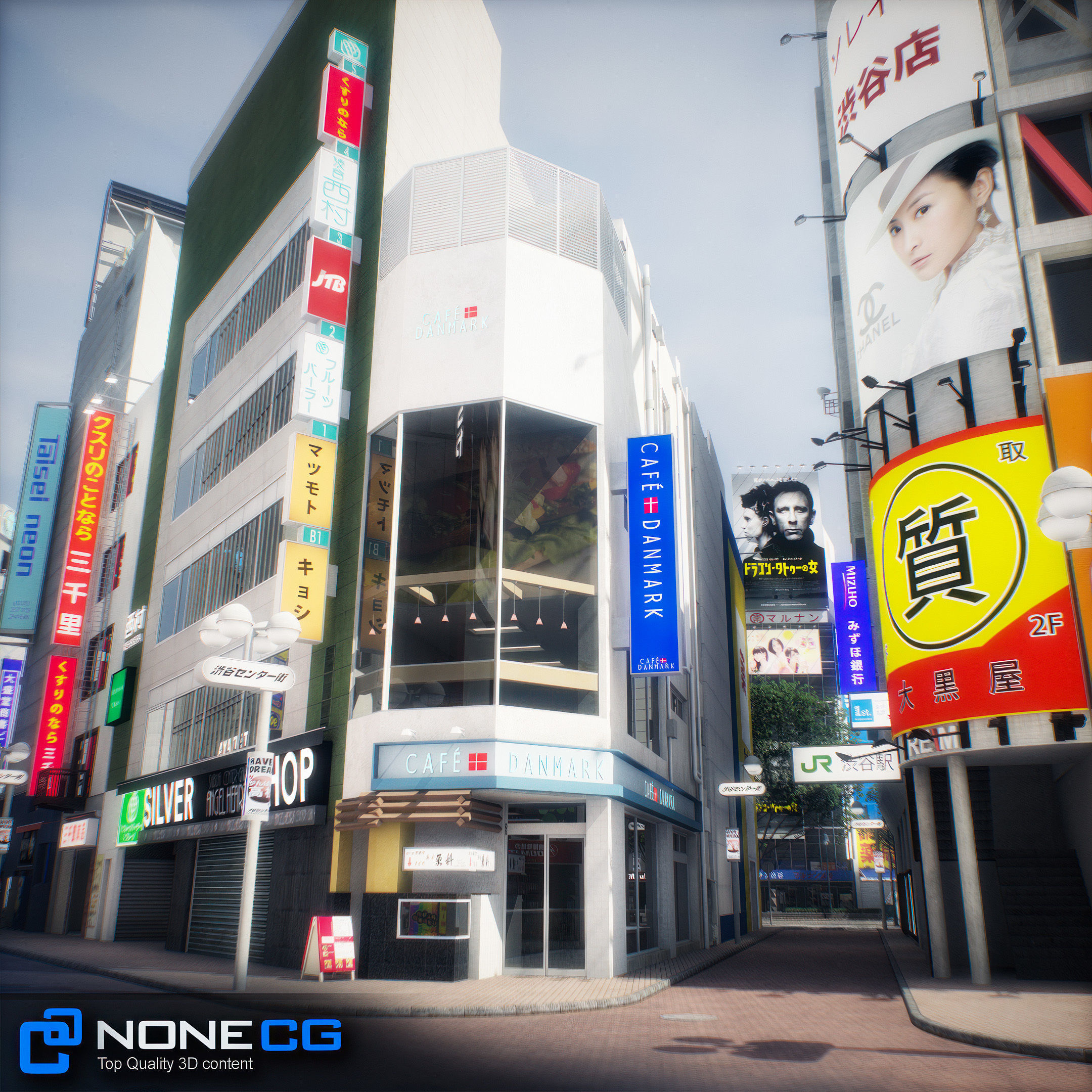 Tokyo Shibuya 3D model_125
