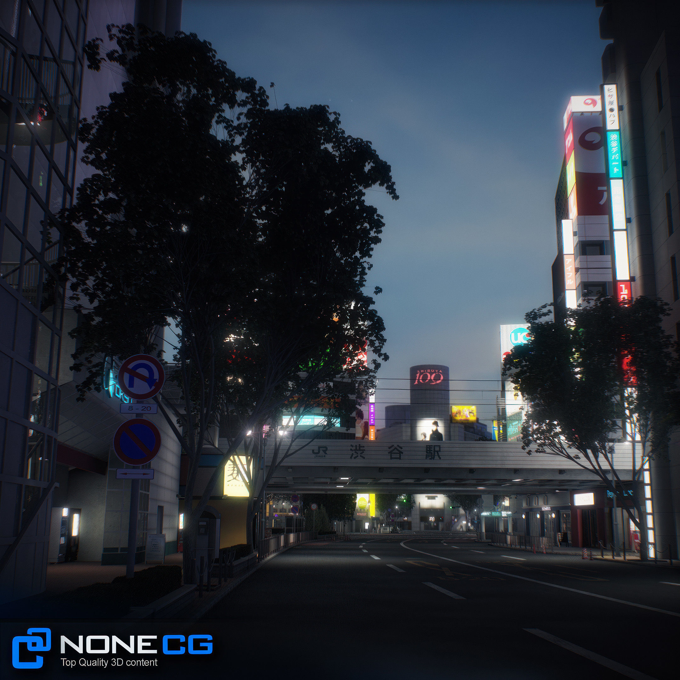 Tokyo Shibuya 3D model_27