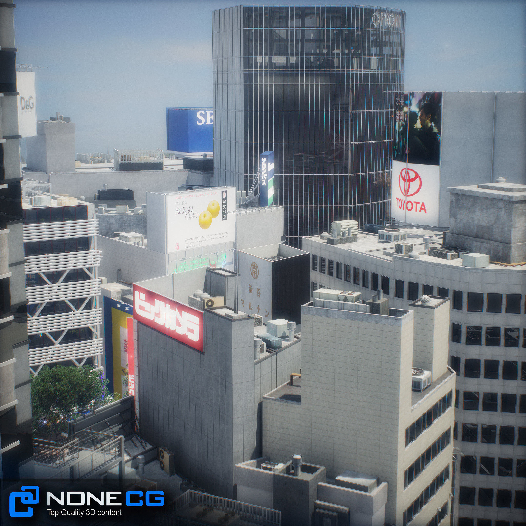 Tokyo Shibuya 3D model_116