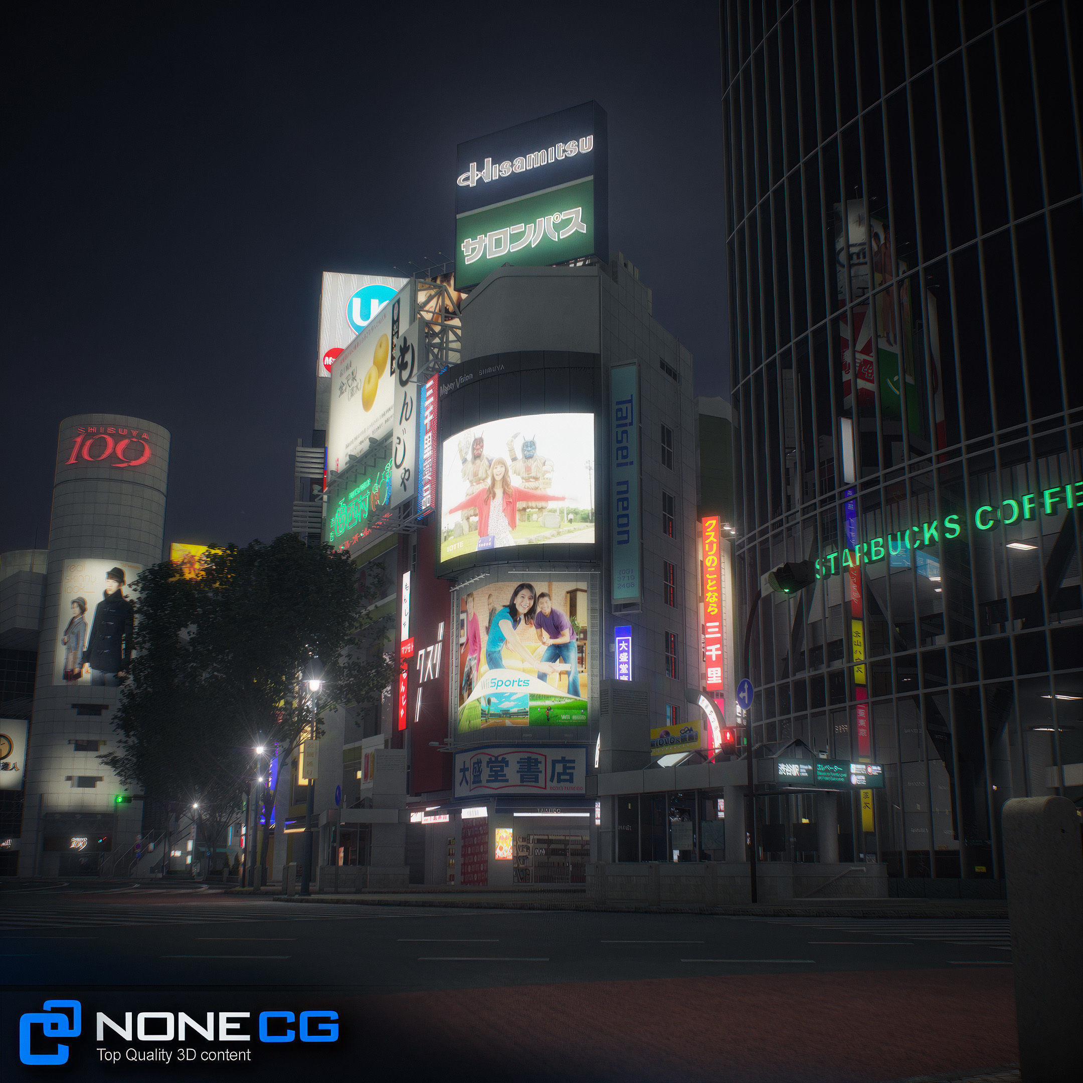 Tokyo Shibuya 3D model_72