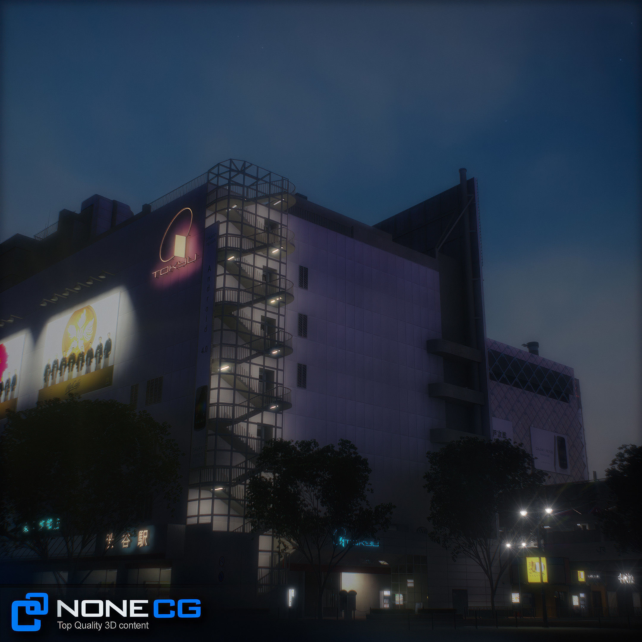 Tokyo Shibuya 3D model_82