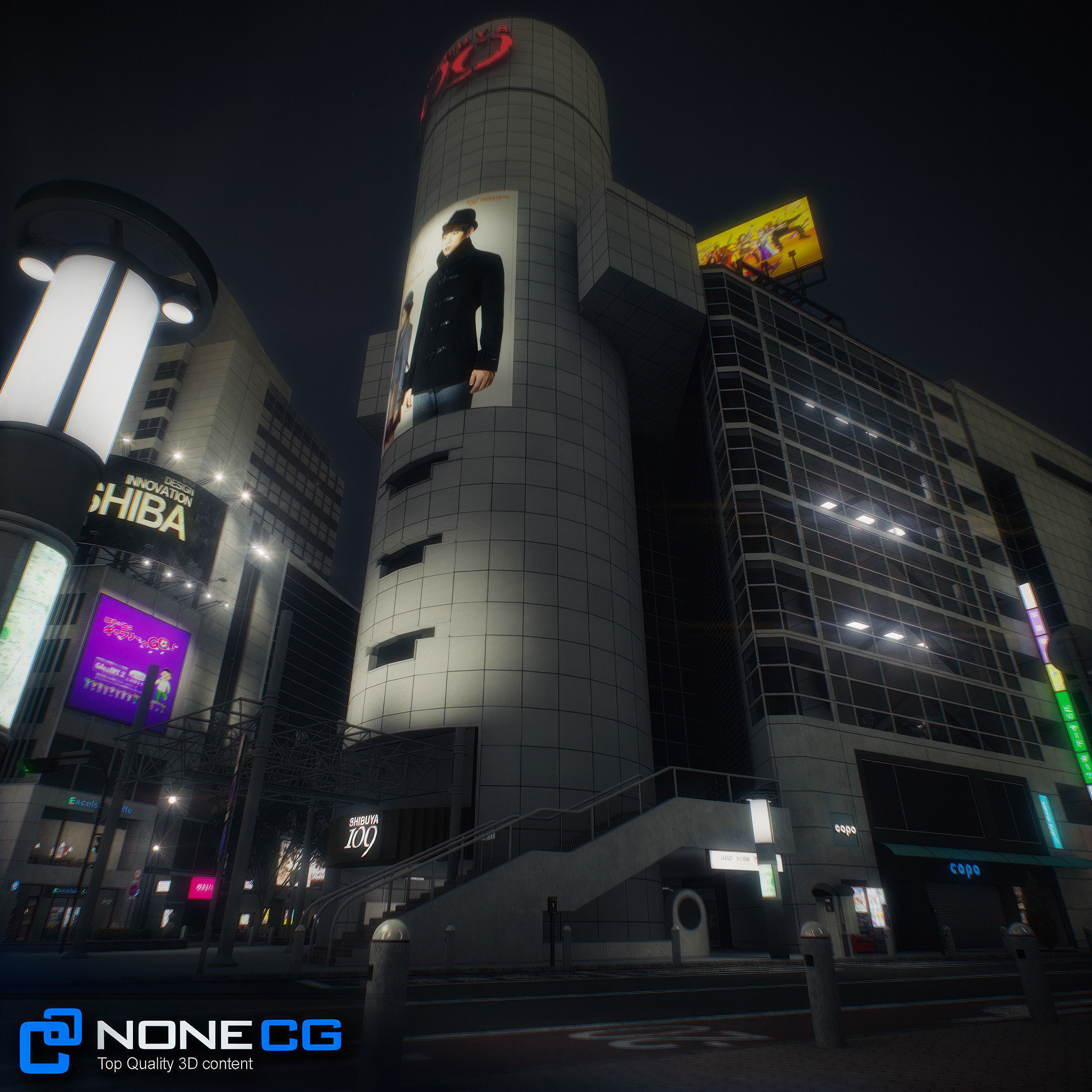 Tokyo Shibuya 3D model_56