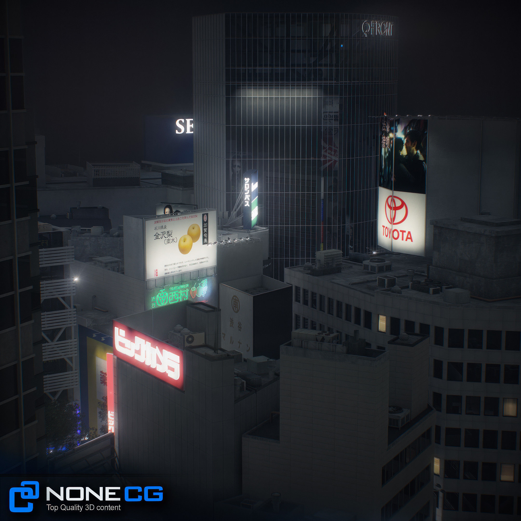 Tokyo Shibuya 3D model_117