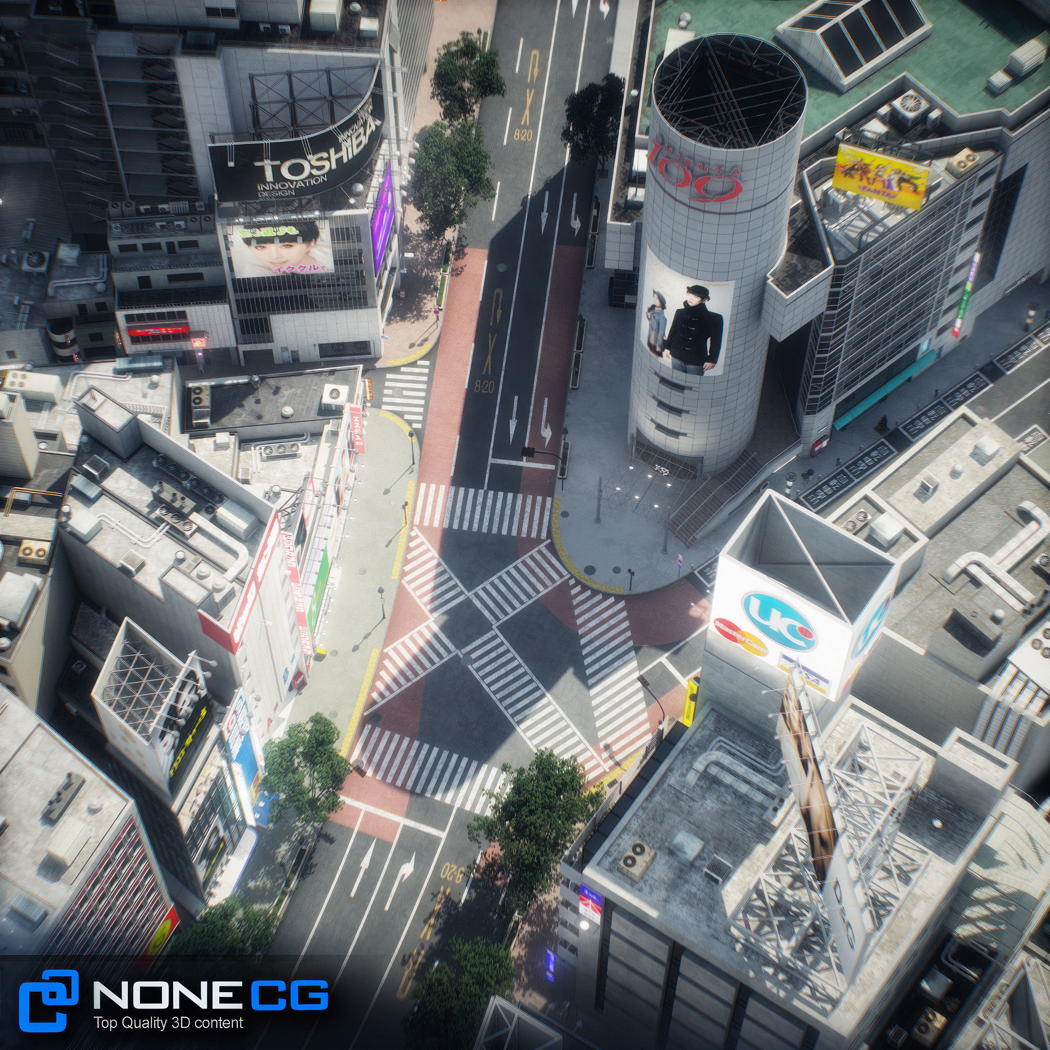 Tokyo Shibuya 3D model_130