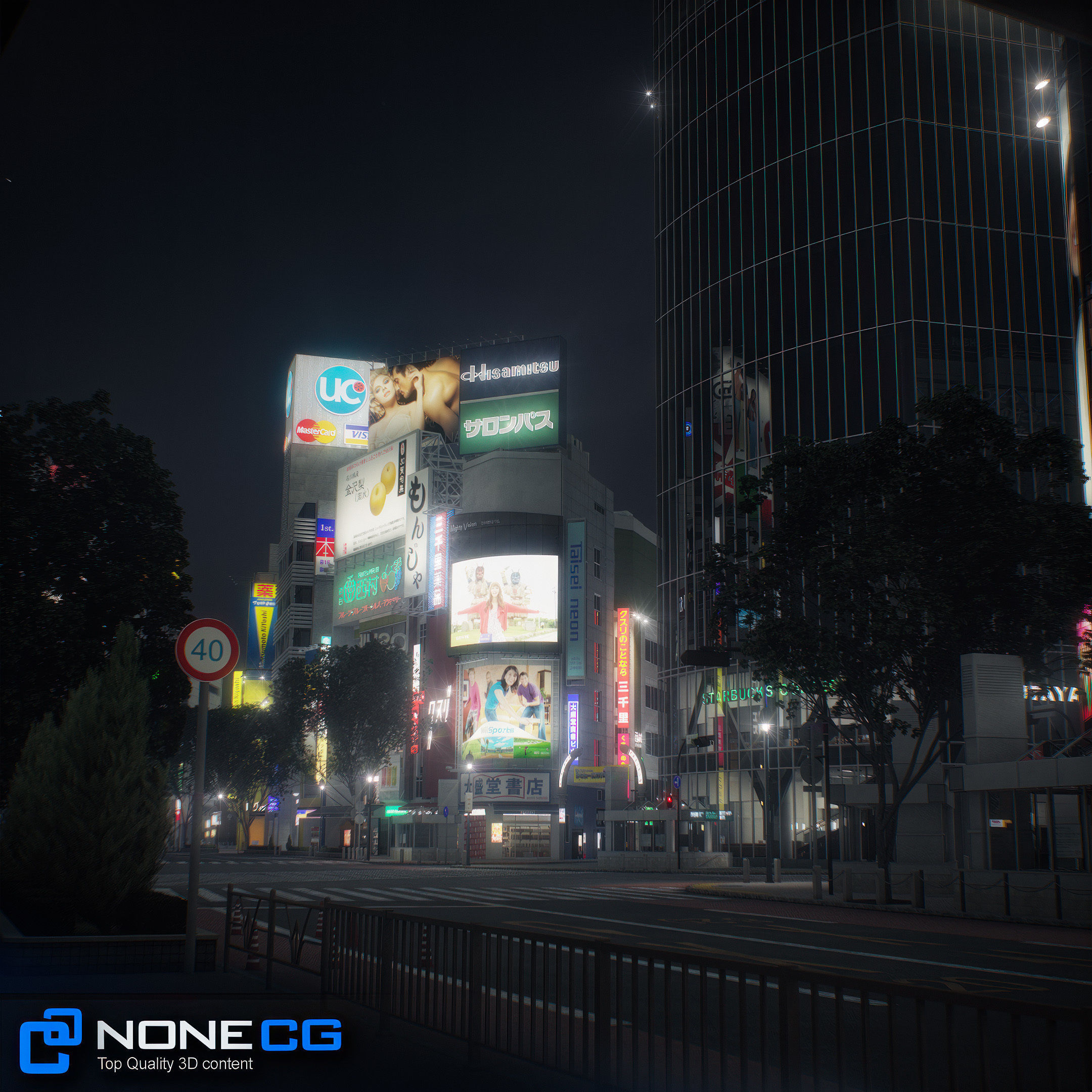 Tokyo Shibuya 3D model_13