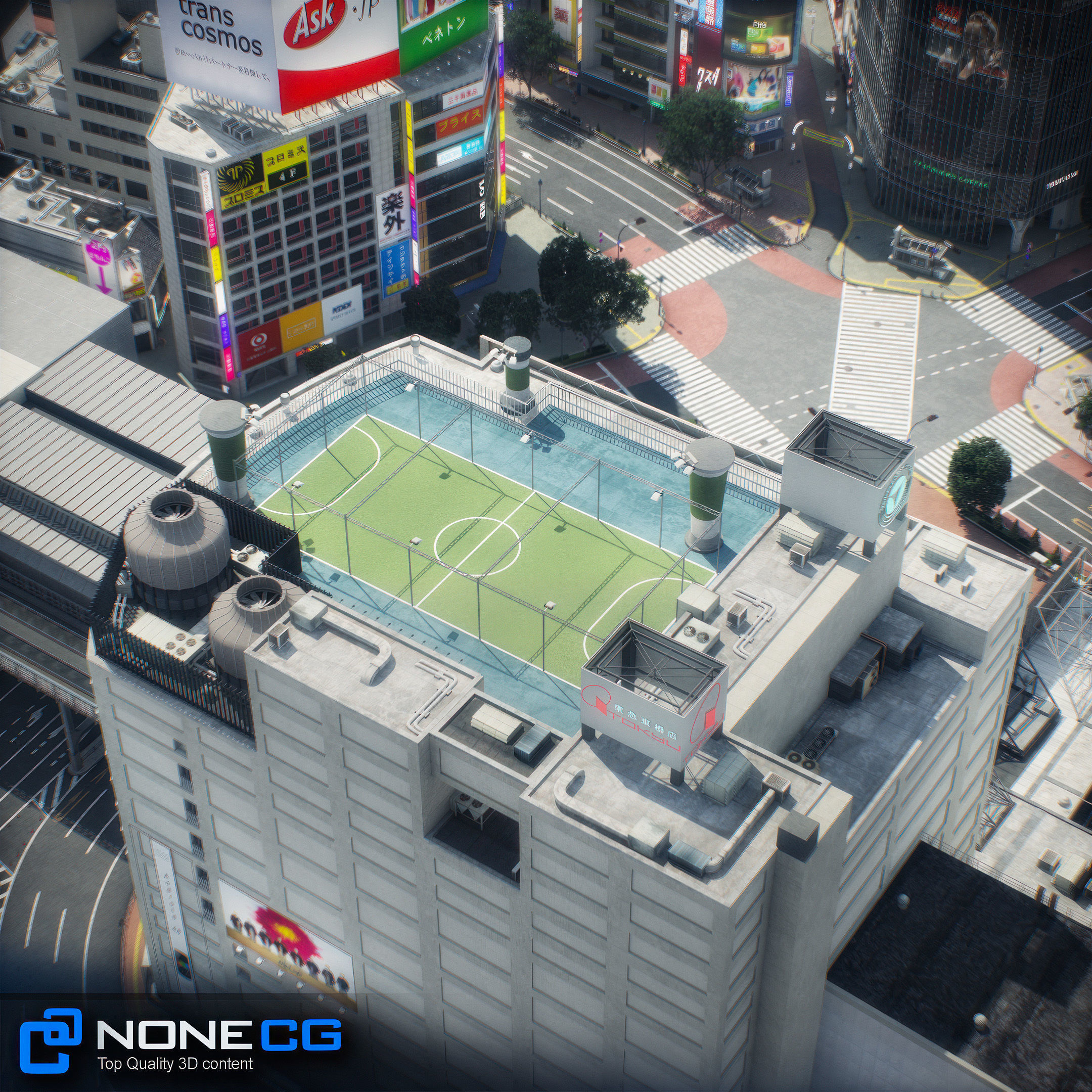Tokyo Shibuya 3D model_45