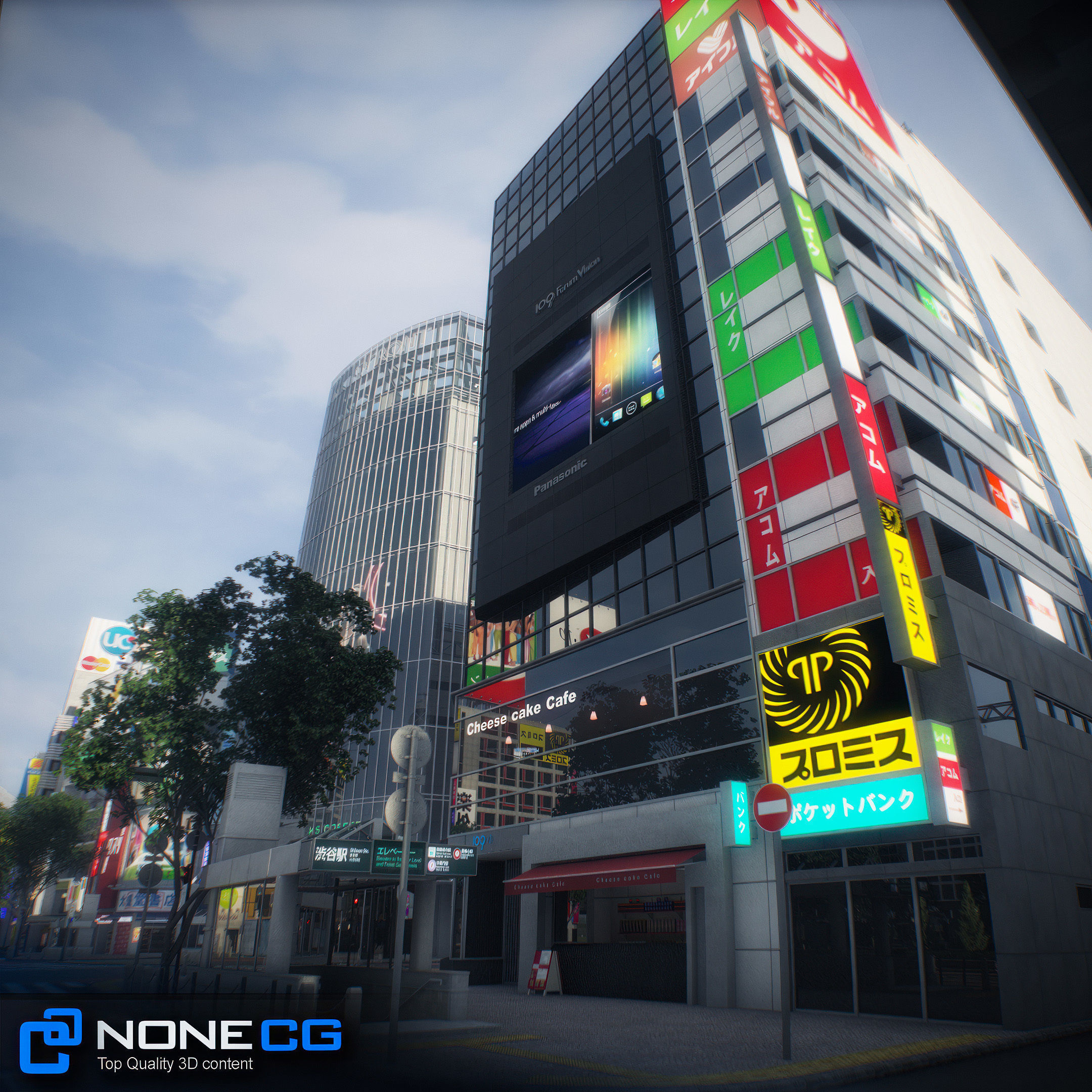Tokyo Shibuya 3D model_90