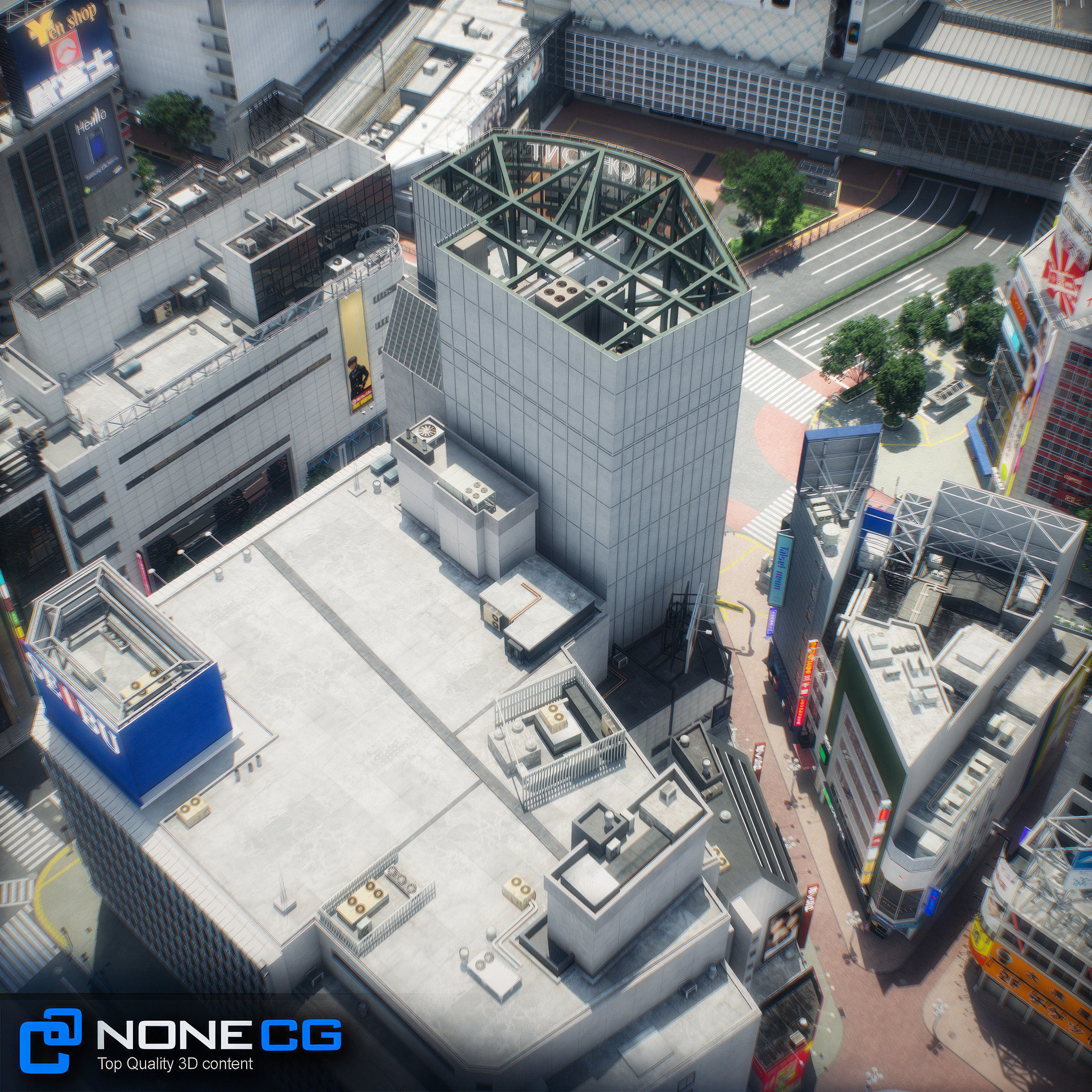 Tokyo Shibuya 3D model_114
