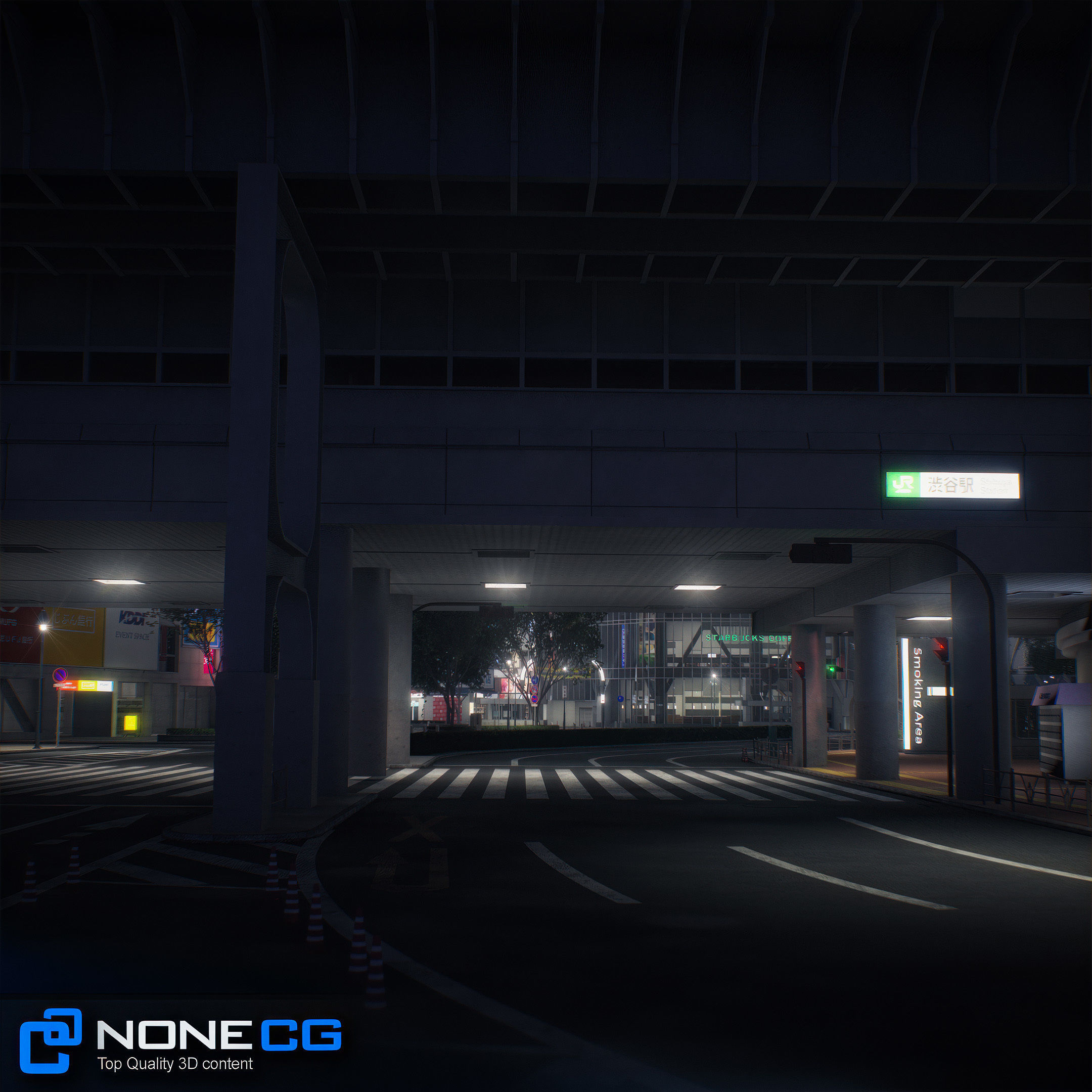 Tokyo Shibuya 3D model_95