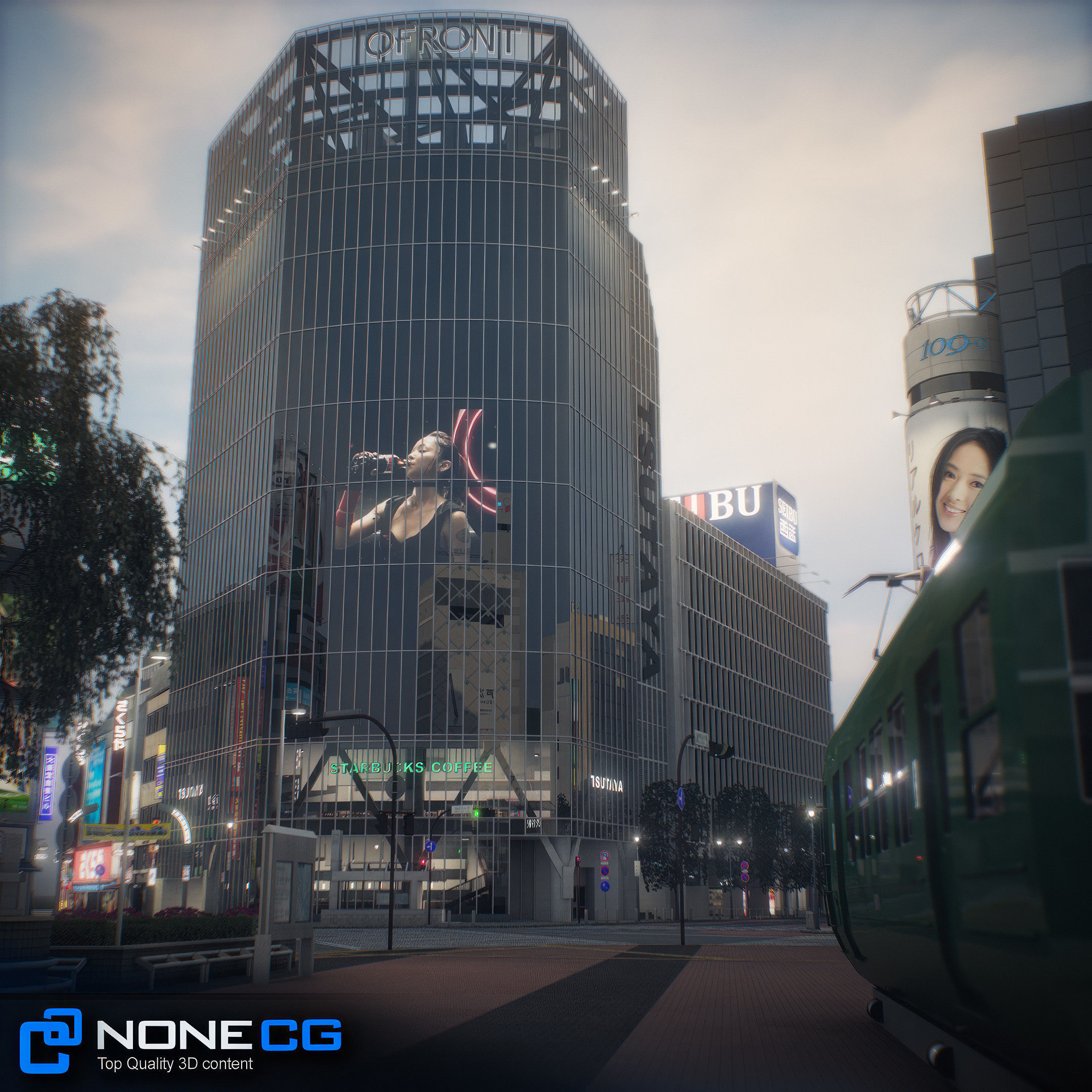 Tokyo Shibuya 3D model_64