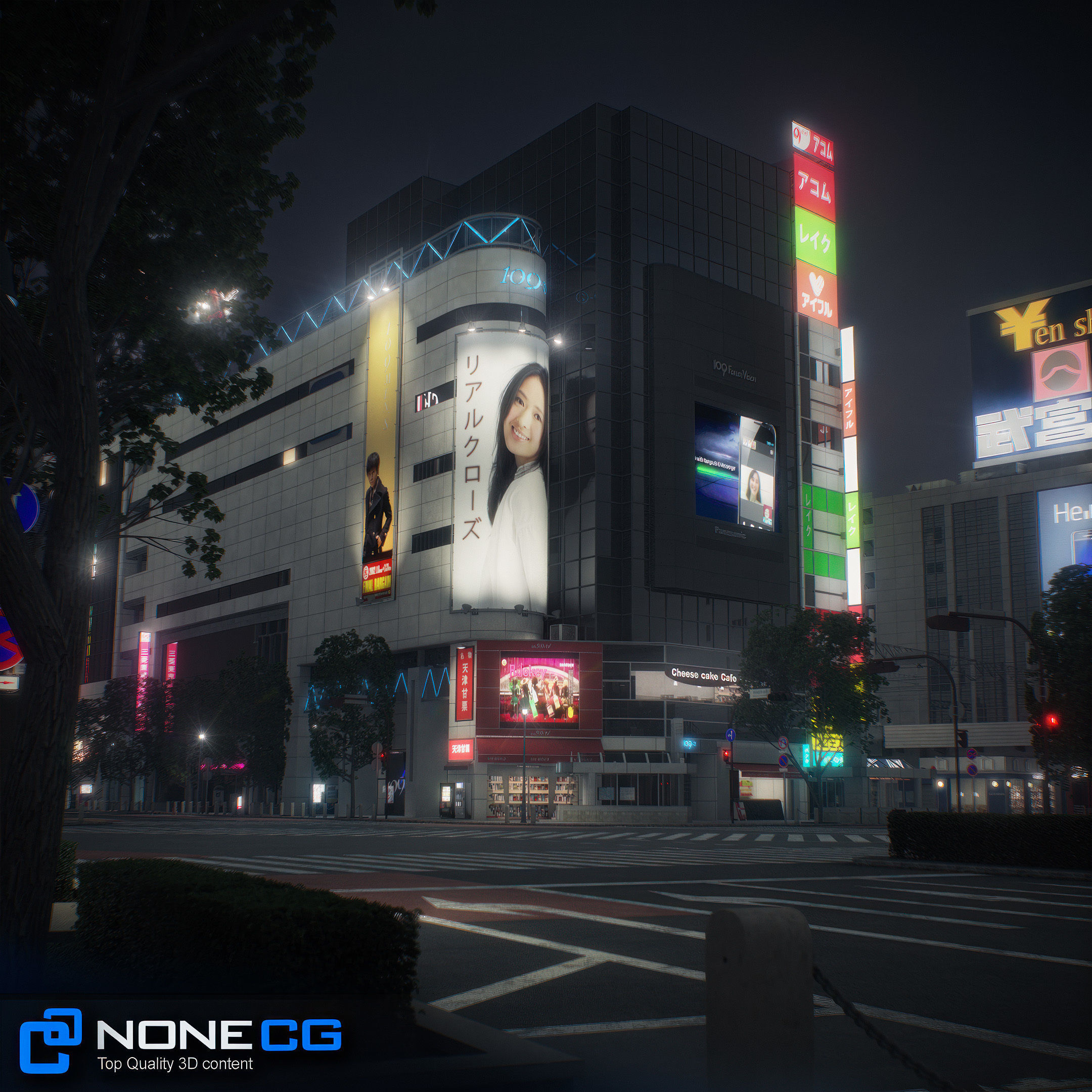 Tokyo Shibuya 3D model_22