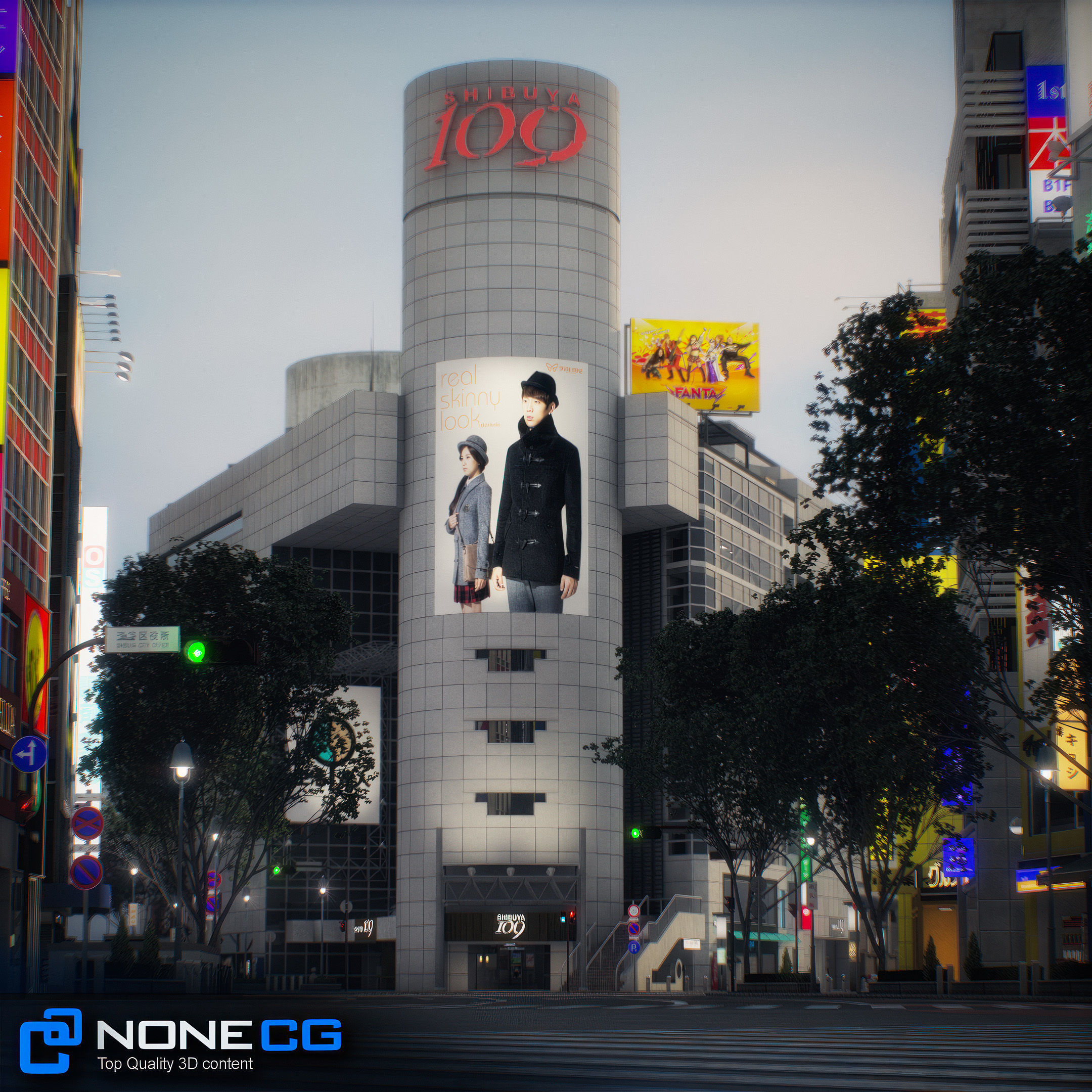 Tokyo Shibuya 3D model_76