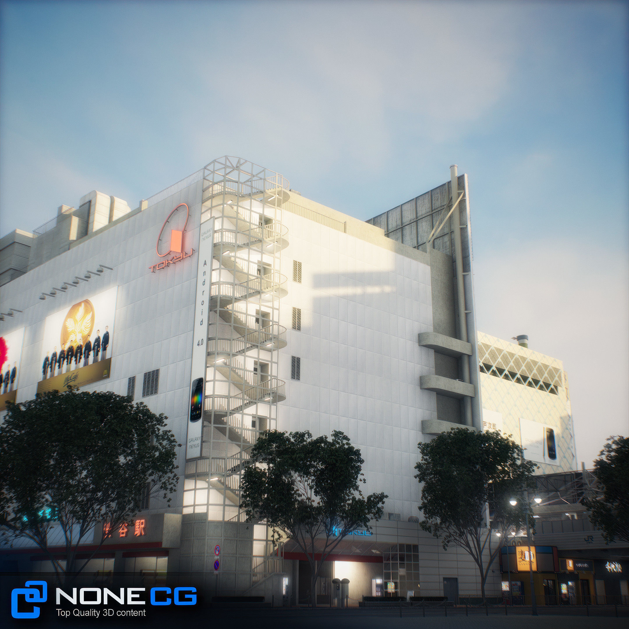 Tokyo Shibuya 3D model_81