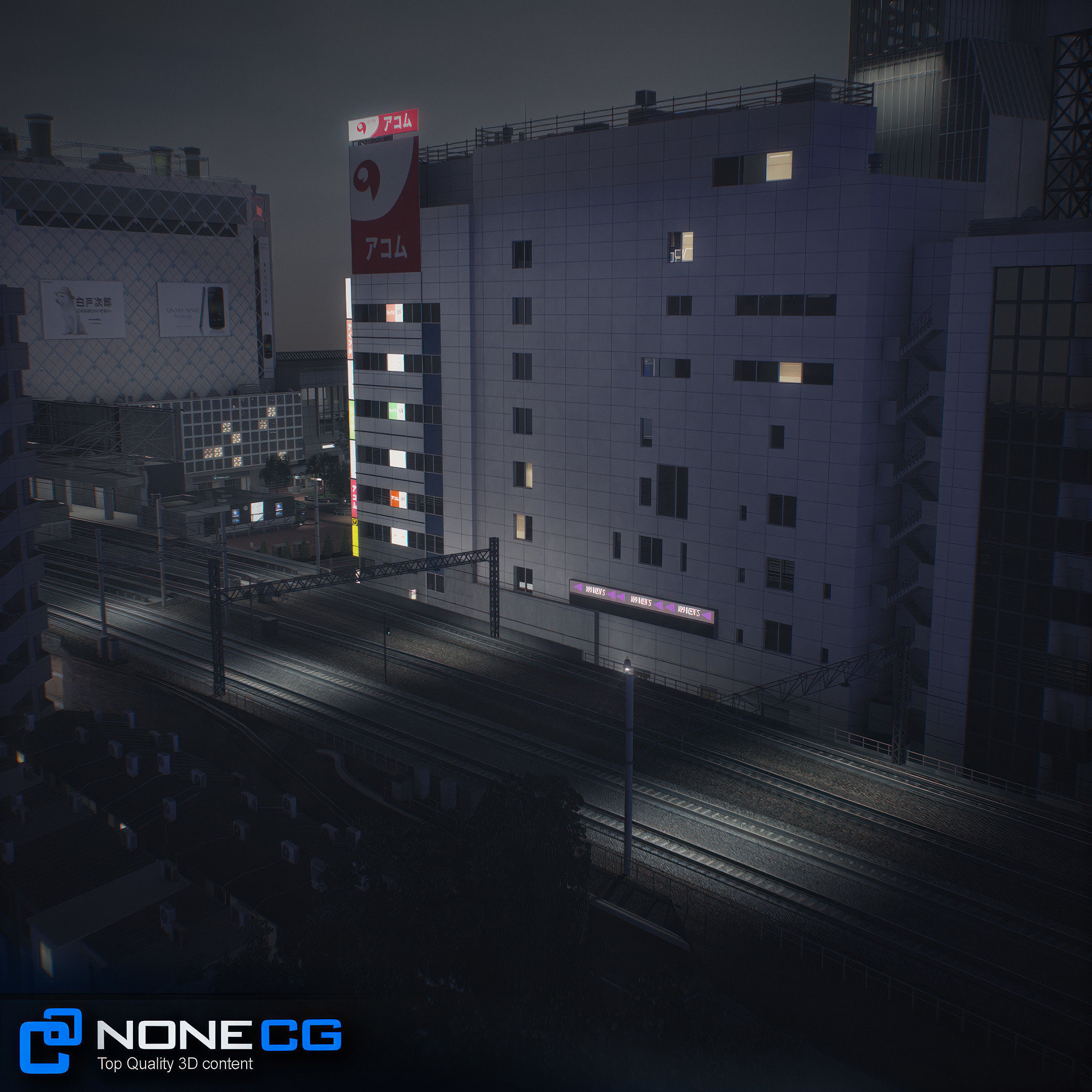 Tokyo Shibuya 3D model_113