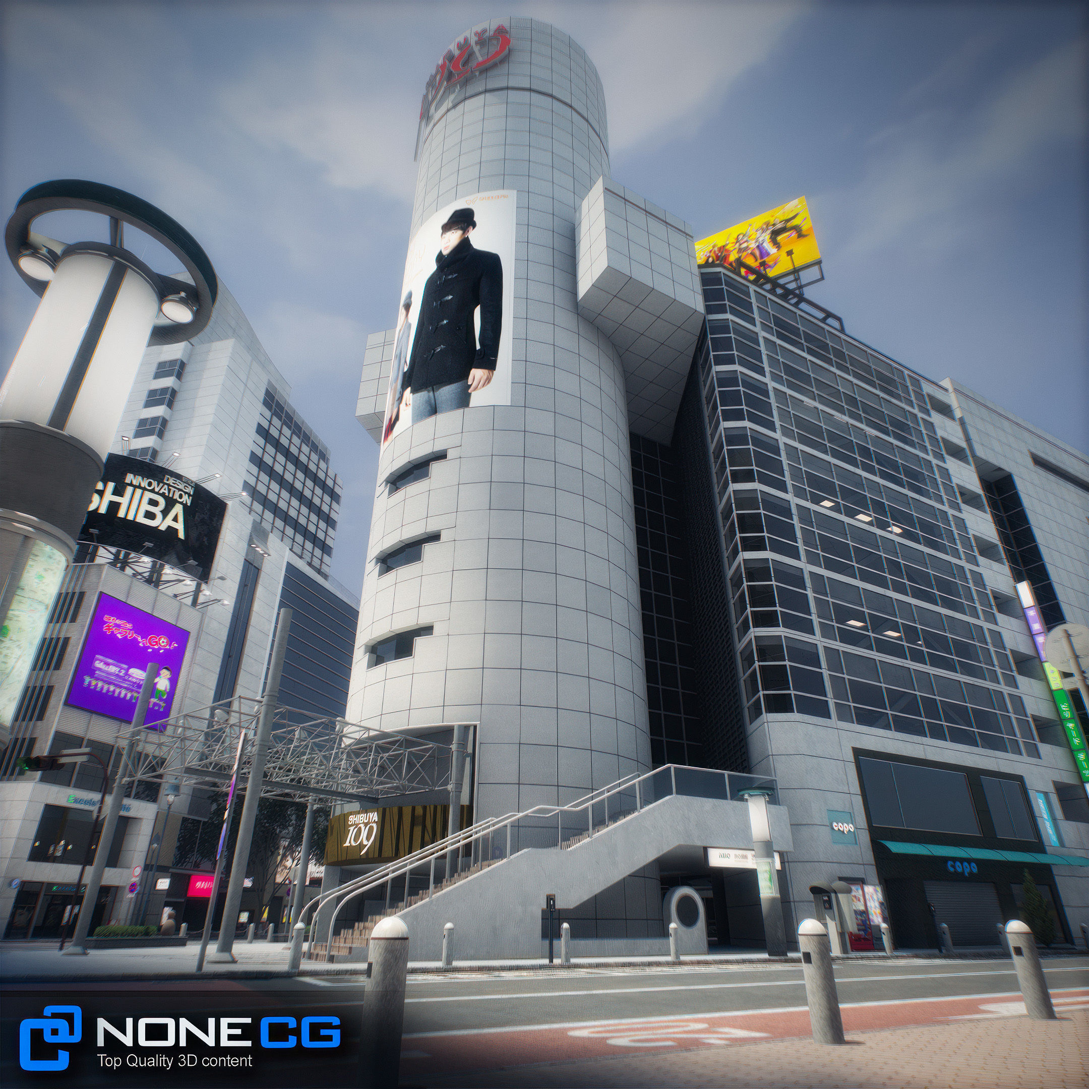 Tokyo Shibuya 3D model_99