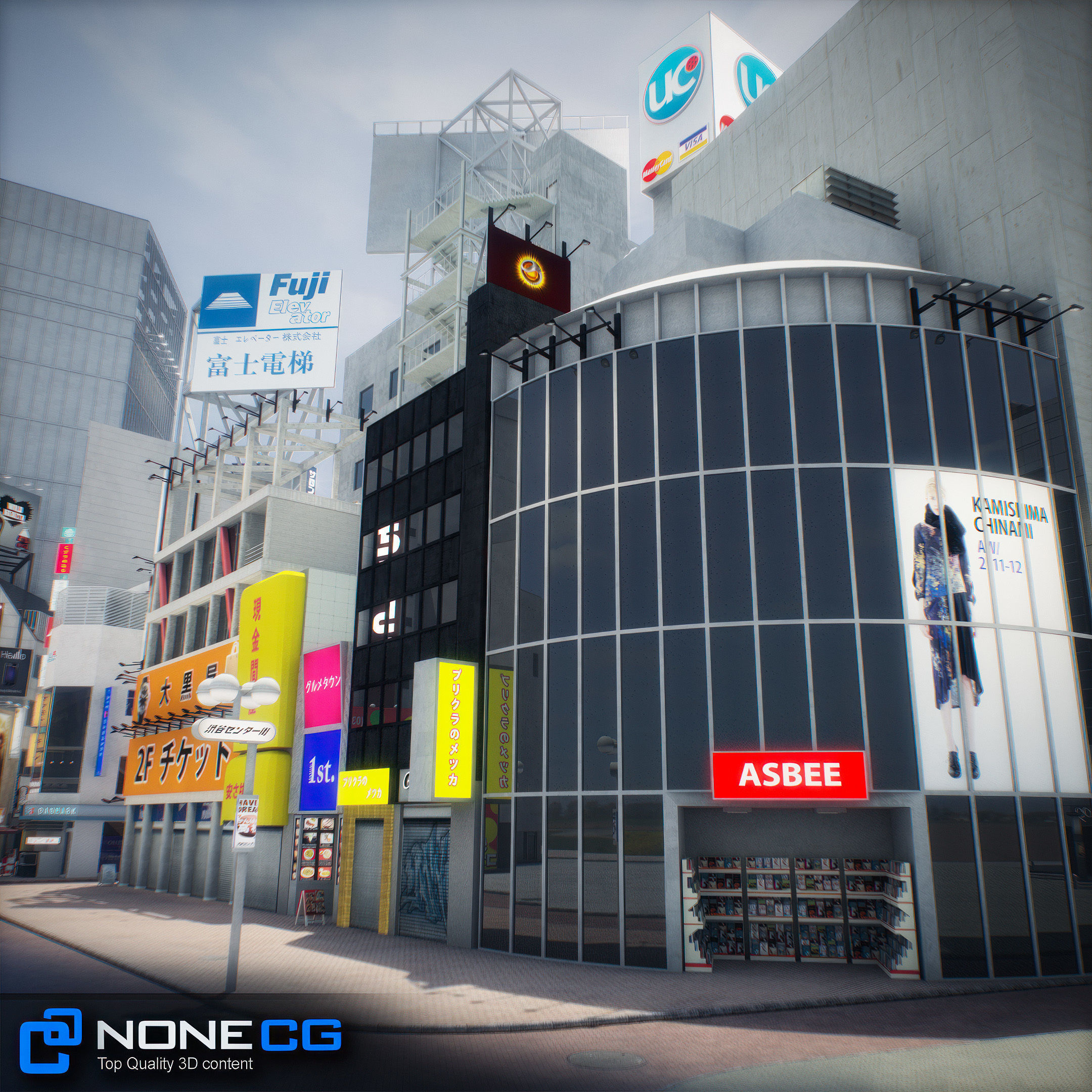 Tokyo Shibuya 3D model_127