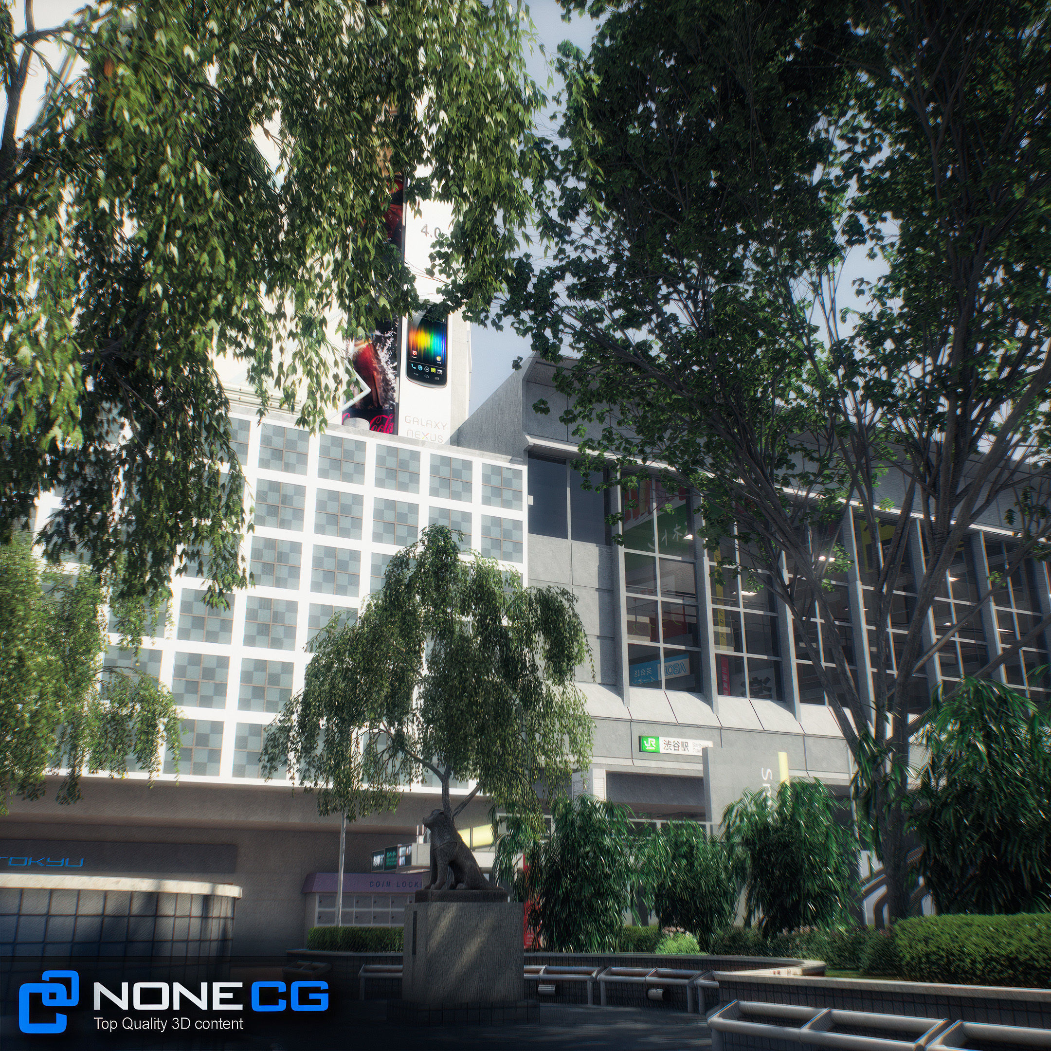 Tokyo Shibuya 3D model_79