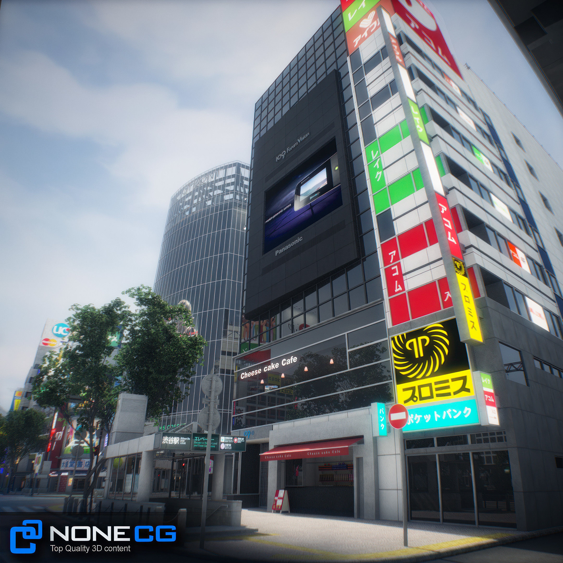 Tokyo Shibuya 3D model_30